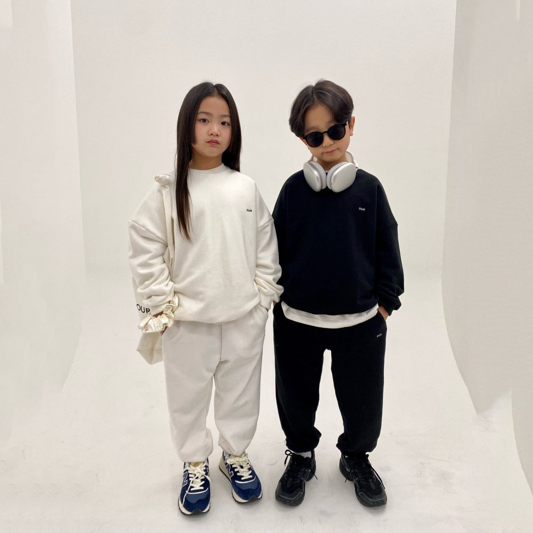 Boys & Girls Ivory Cotton Set