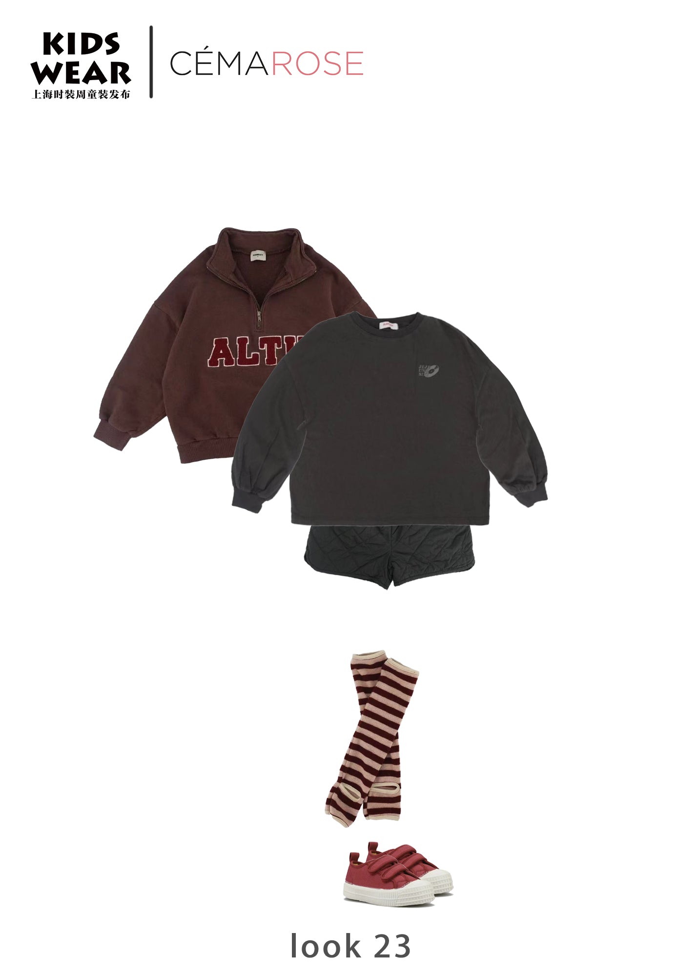 Boys & Girls Red Stripes Warm Up Socks