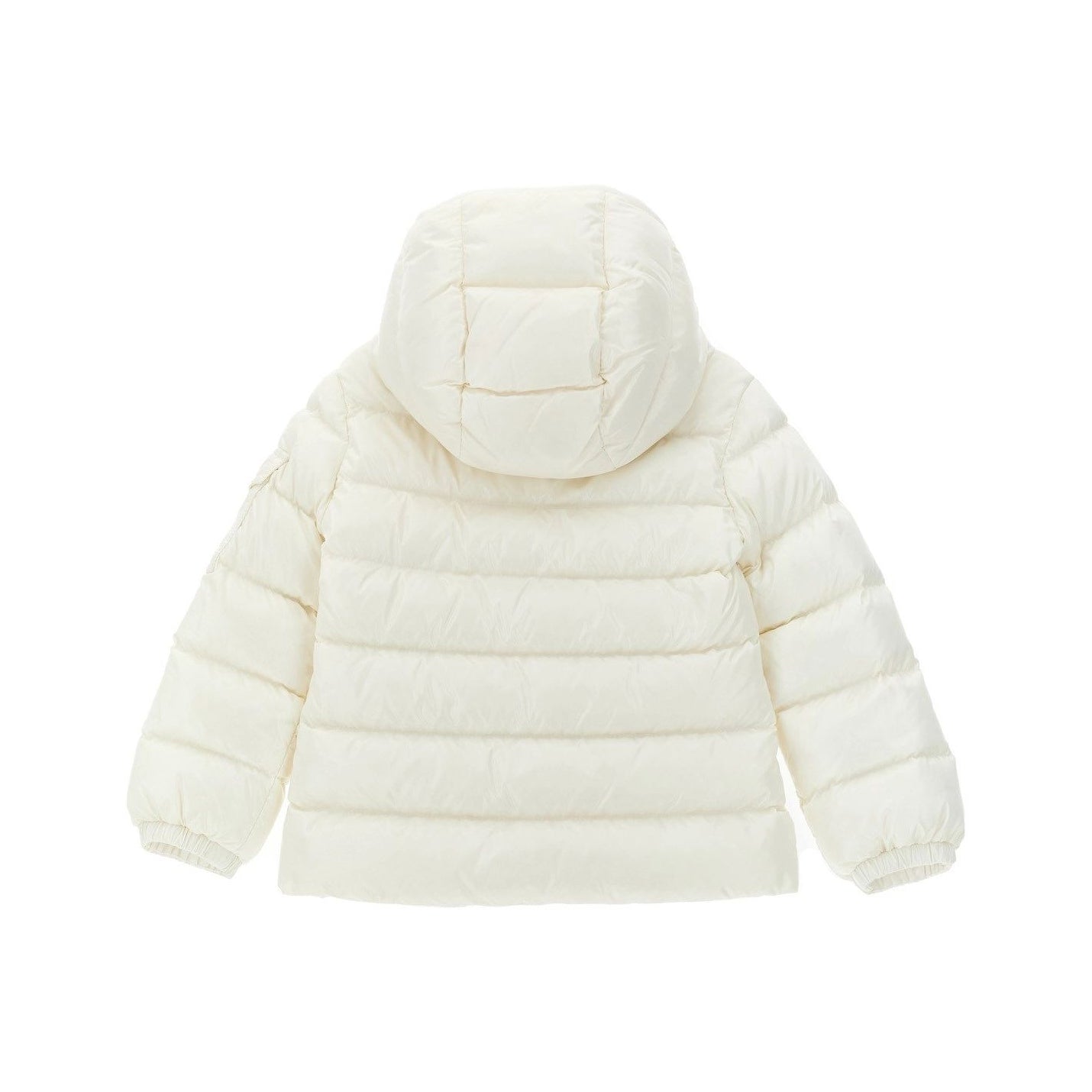Baby Girls White "BADY" Padded Down Jacket