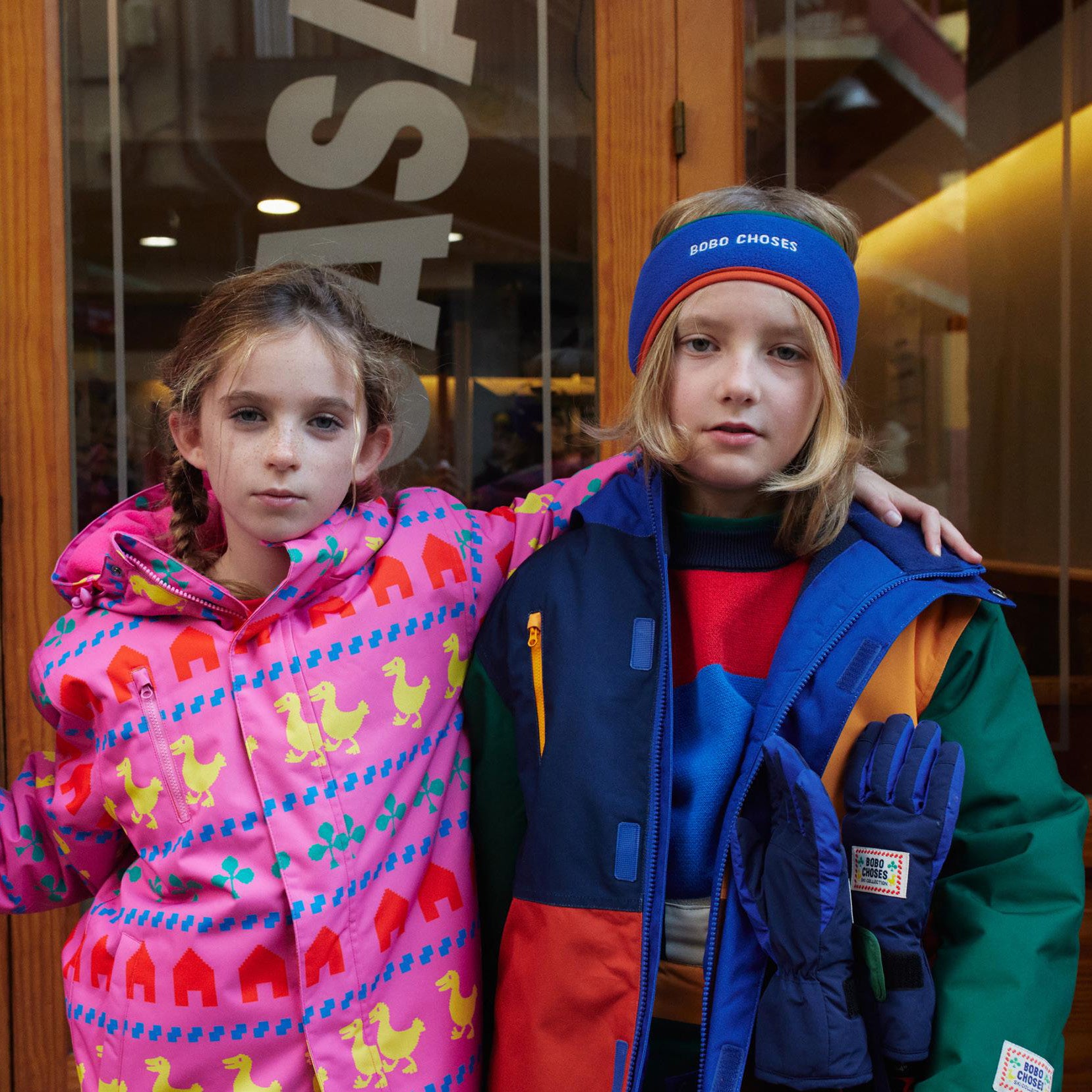 Boys Blue Embroidered Logo Headband