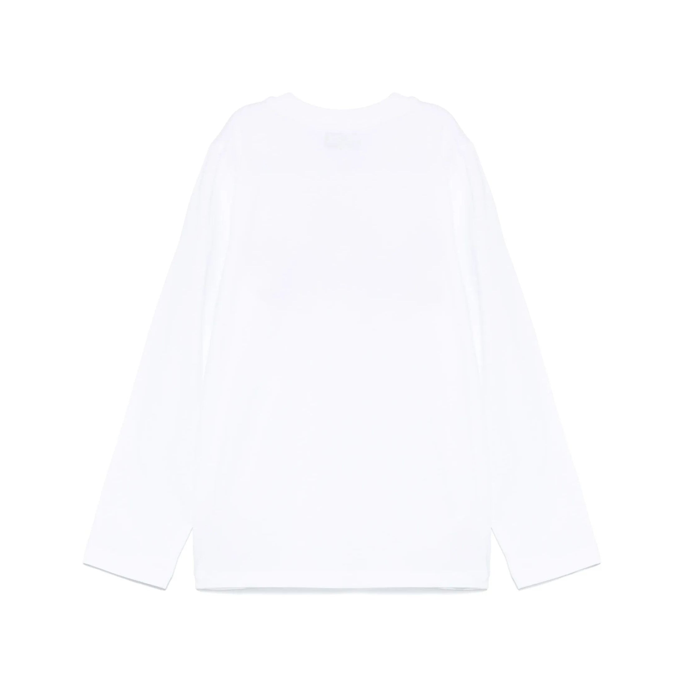 Boys & Girls White Bear Printed Cotton T-Shirt