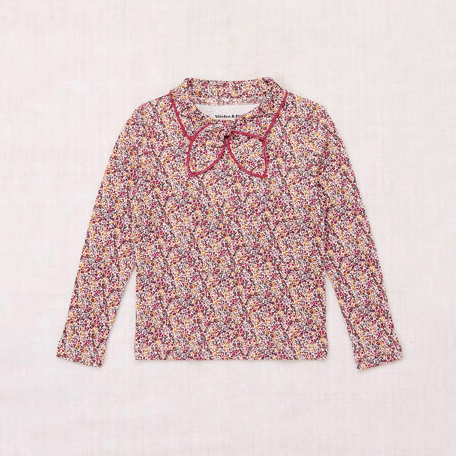 Boys & Girls Multicolor Floral Cotton T-Shirt