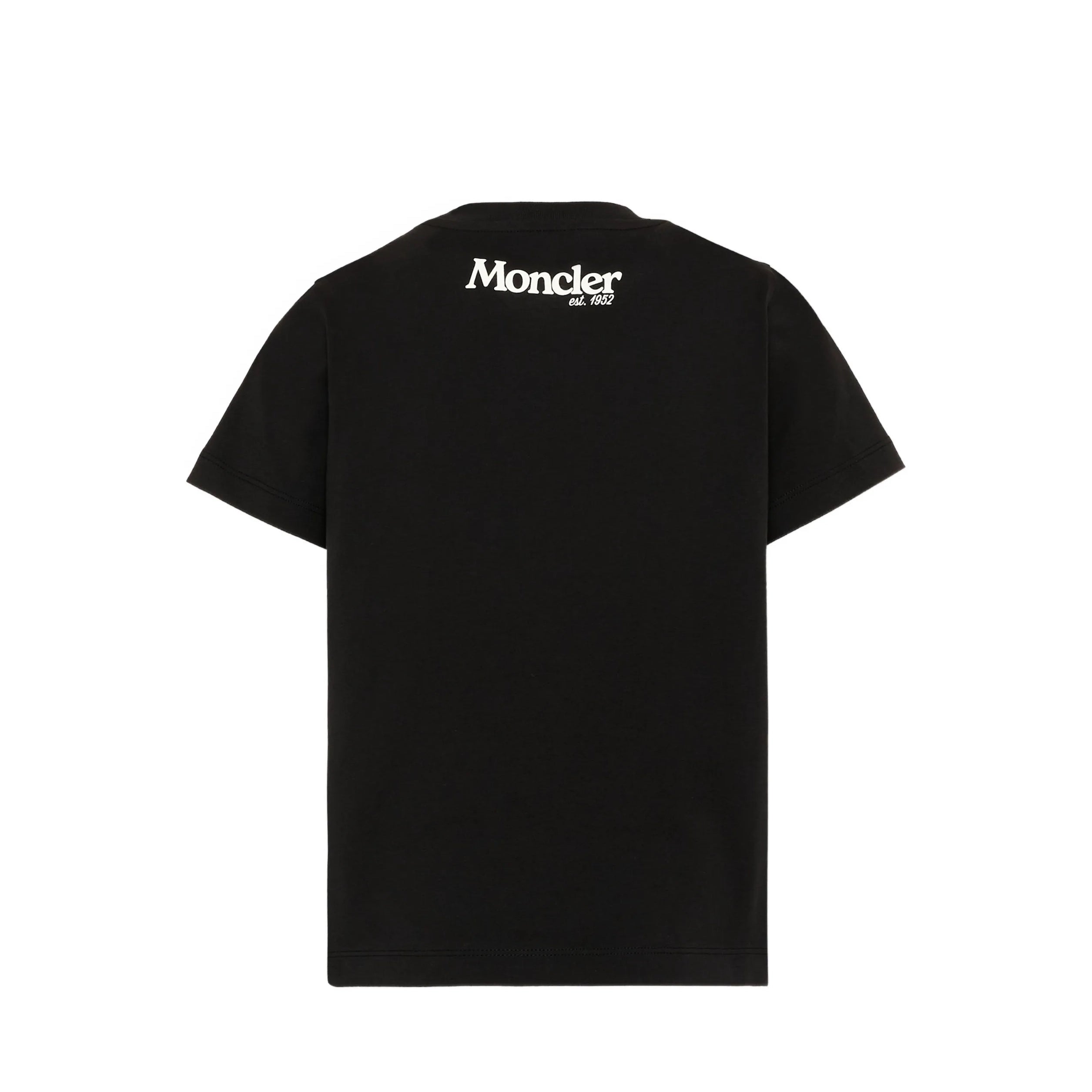 Boys Black Cotton T-Shirt