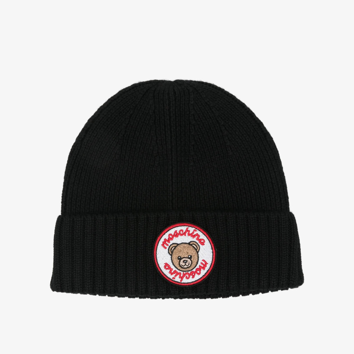 Boys & Girls Black Knit Wool Hat