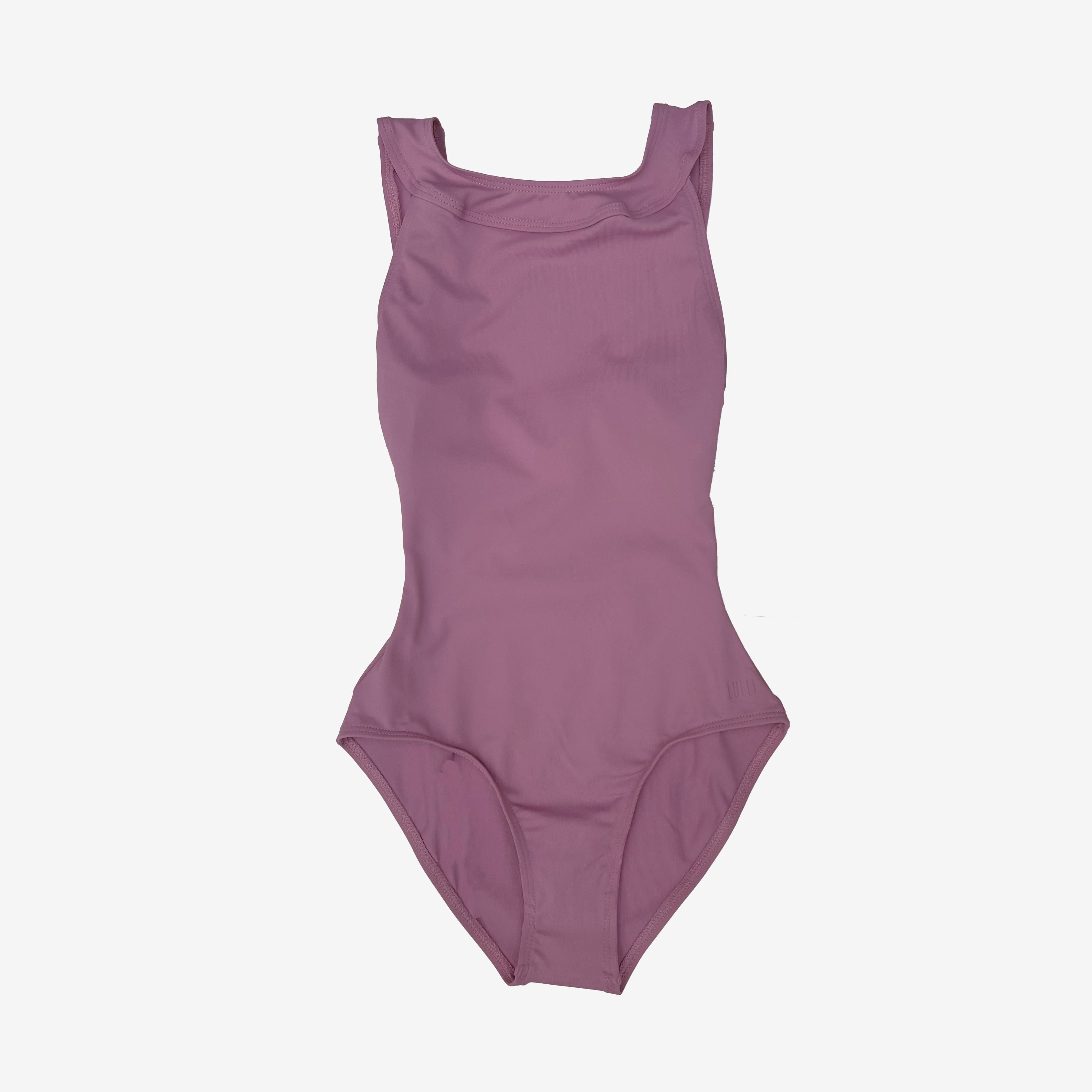 Women Mauve "Abel " Ballet Onesies(LUB274/MAUVE ORCHID)