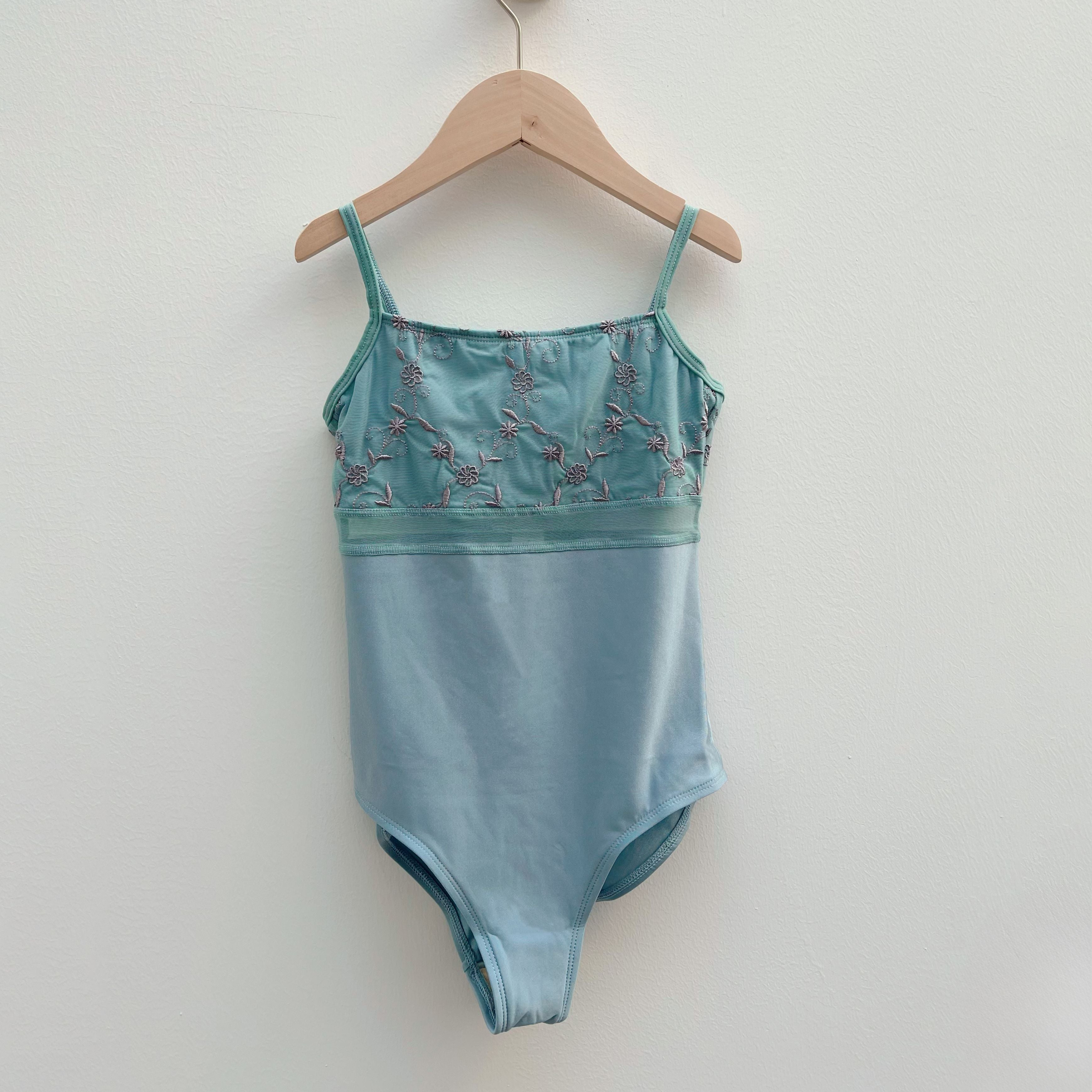 Girls Light Blue "BRIGID" Ballet Onesies(KC17038-C58/L37+TRD26+TP13)