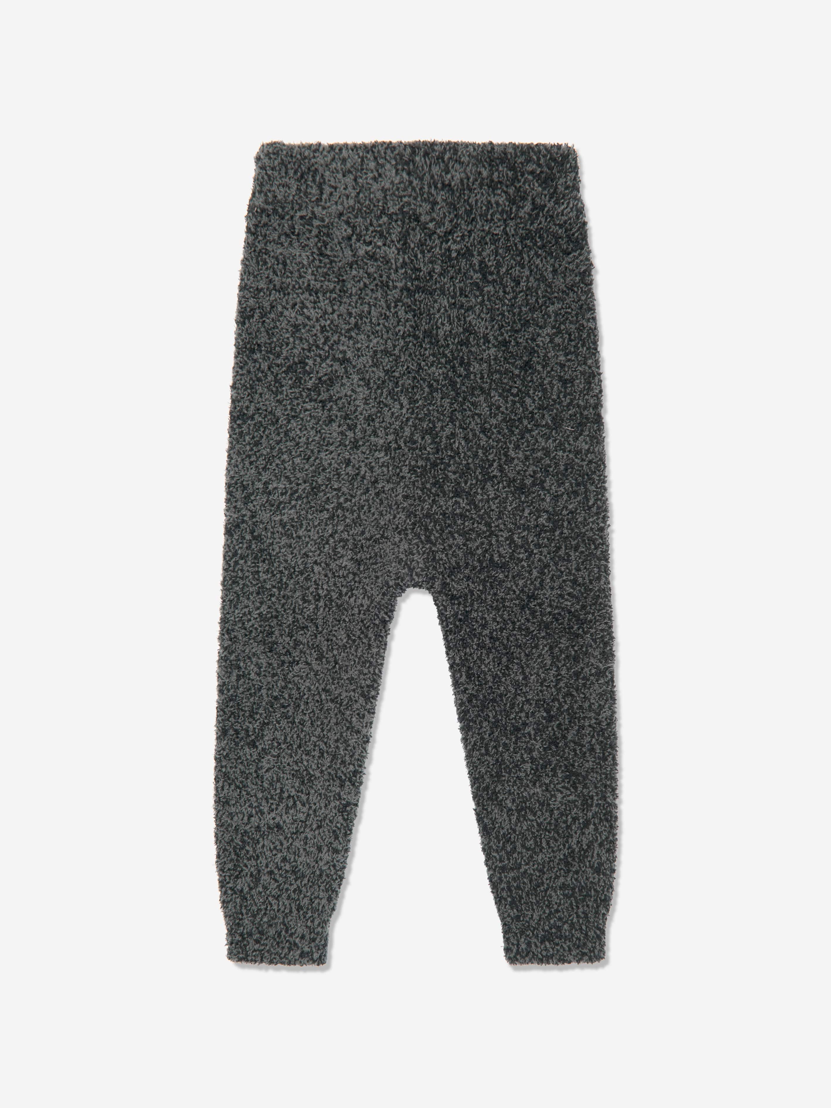 7AM Enfant Baby Fuzzy Leggings in Black