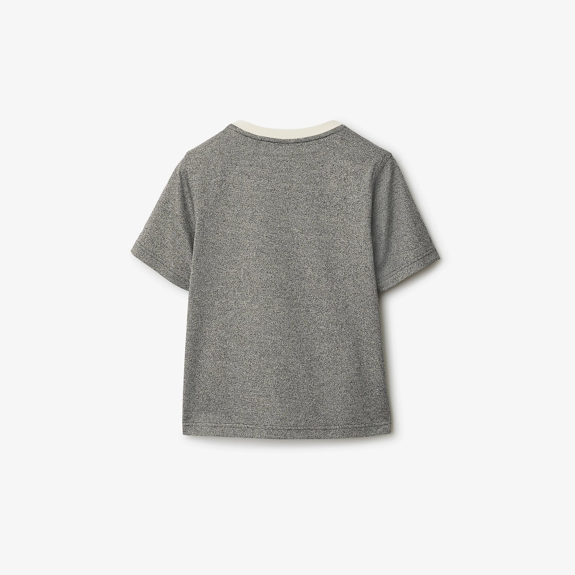 Boys Grey Cotton T-Shirt