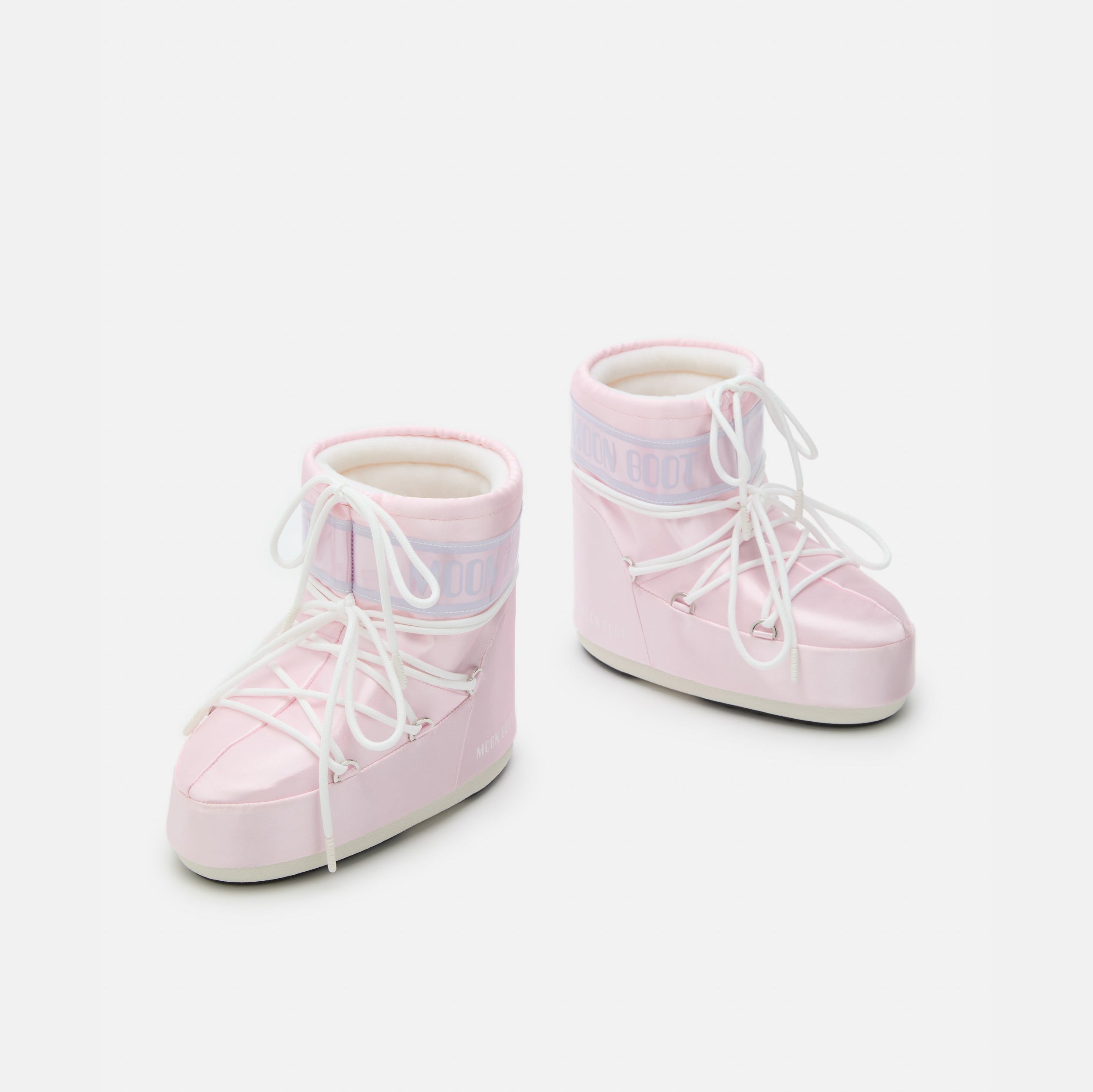Women Light Pink "ICON LOW" Boots