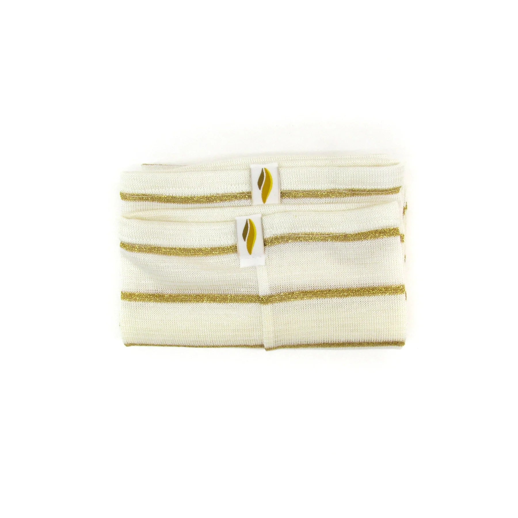 Boys & Girls Ivory Stripes Ballet Warm Up Socks