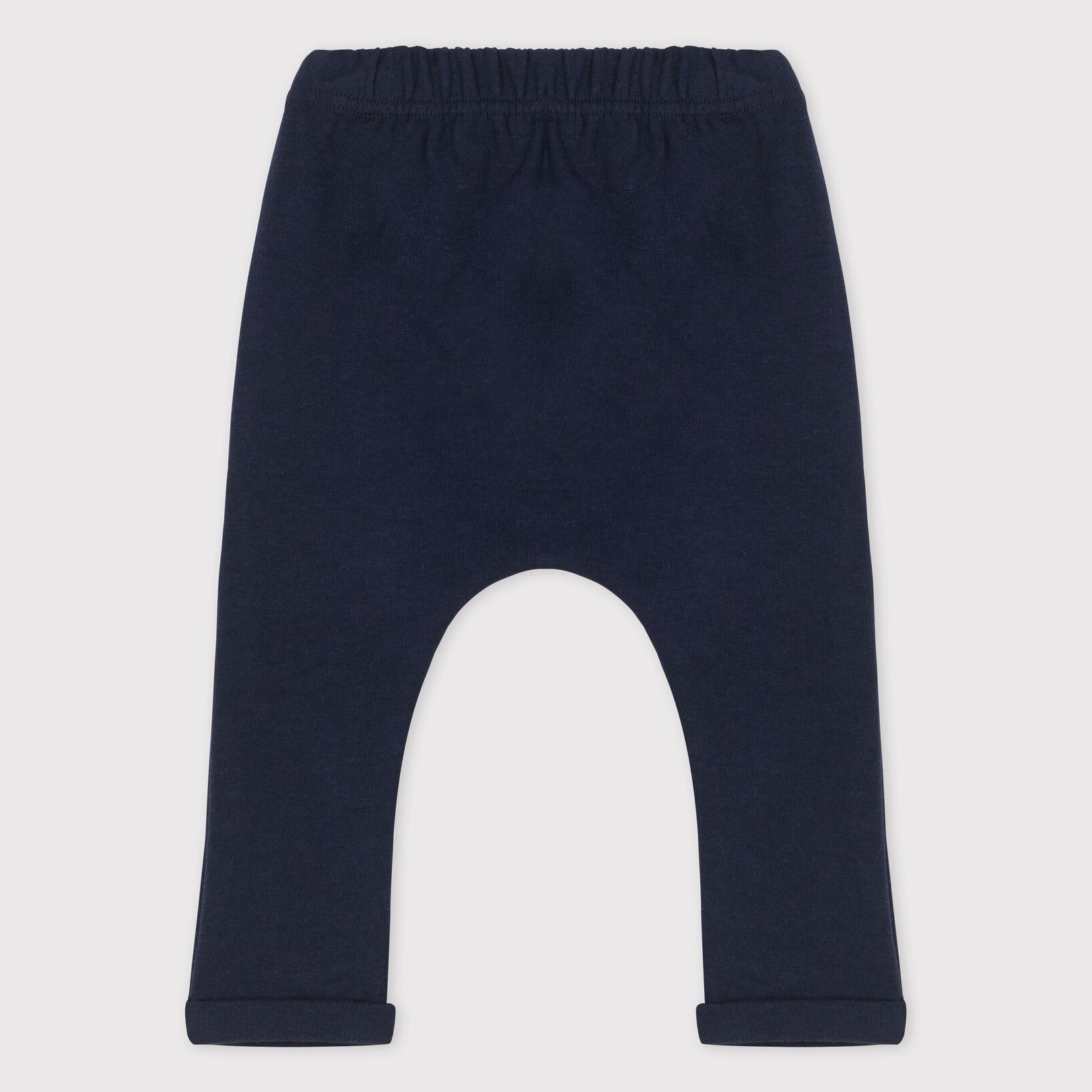 Baby Boys & Girls Navy Cotton Trousers