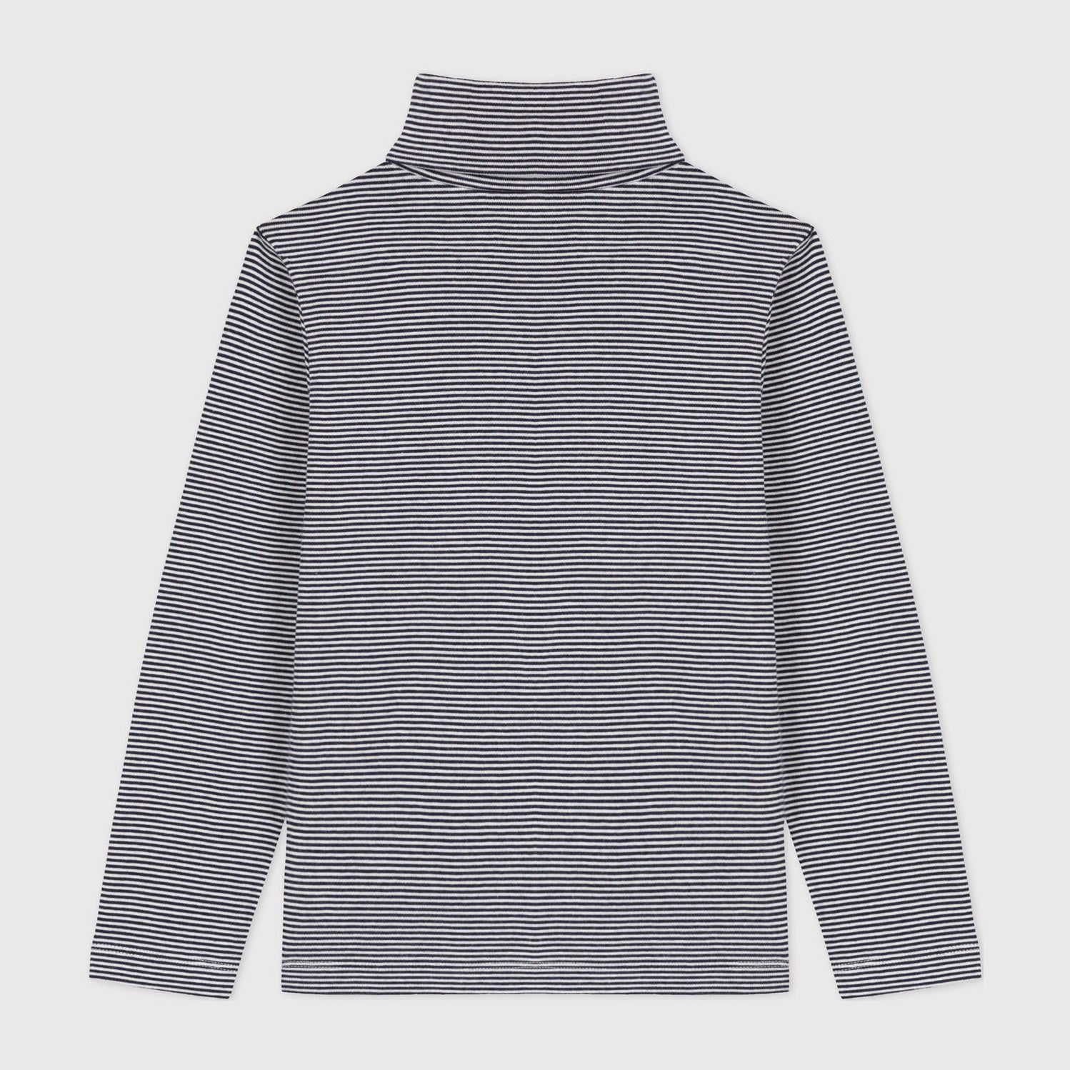 Boys Blue Stripes Cotton Top