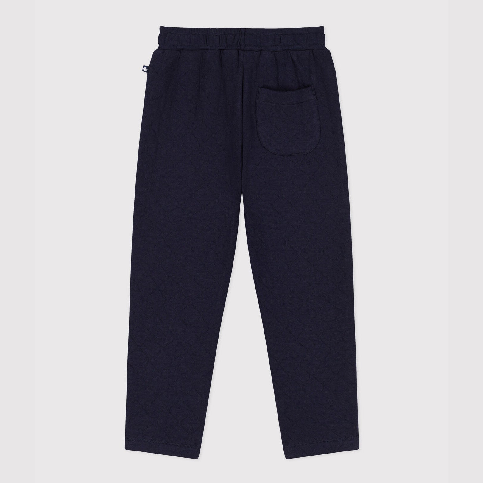 Boys Navy Cotton Trousers