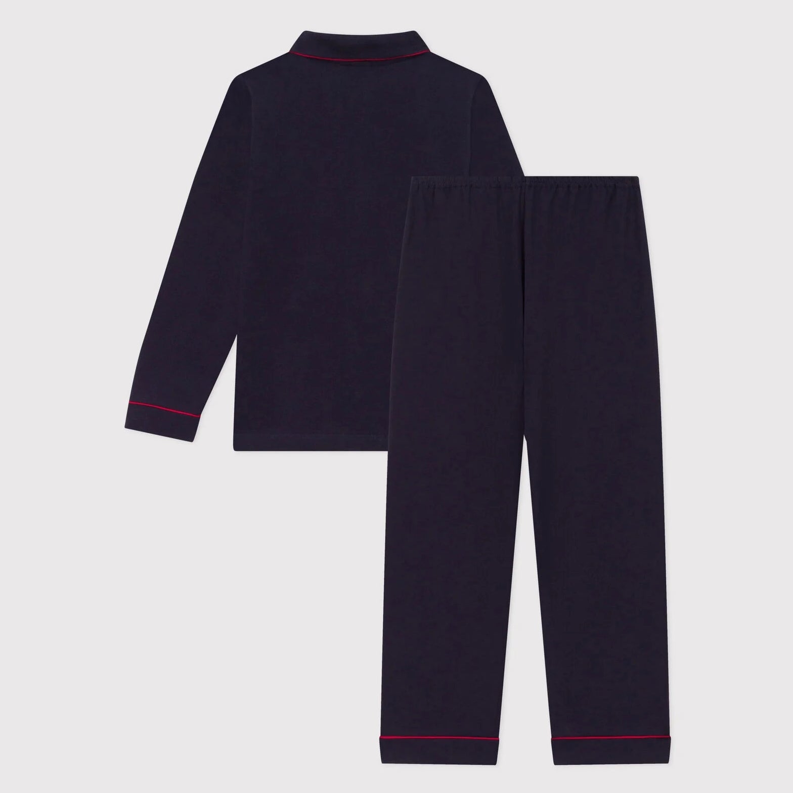 Boys Navy Cotton Nightwear Set