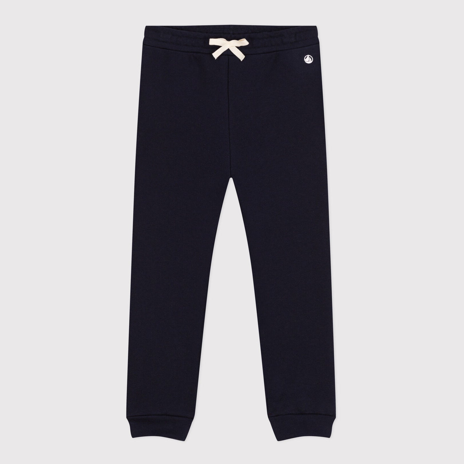 Girls Navy Cotton Trousers