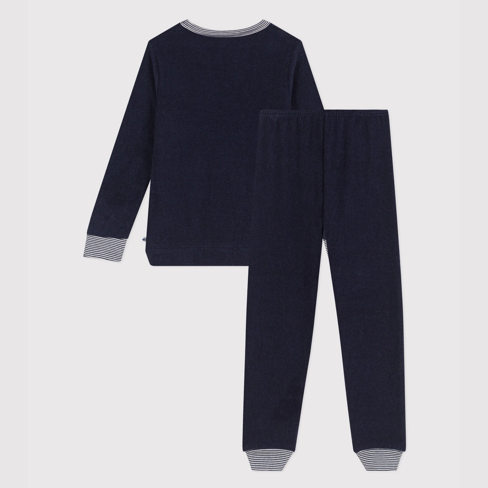 Boys Navy Fleece Nightwear Set
