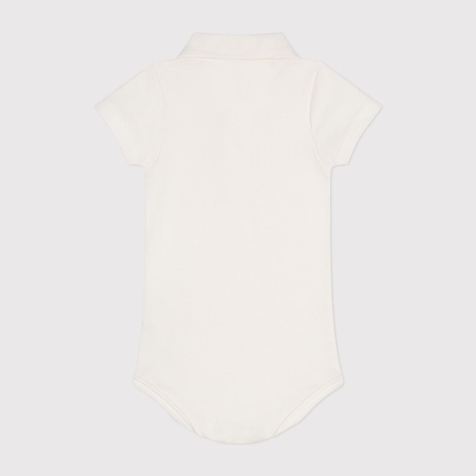 Baby Boys & Girls Ivory Cotton Bodysuit