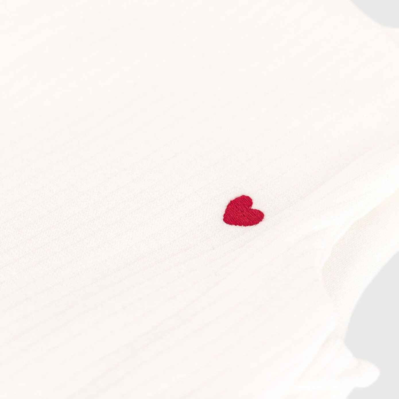 Baby Boys & Girls White Heart Embroidery Cotton Sleeping Bag