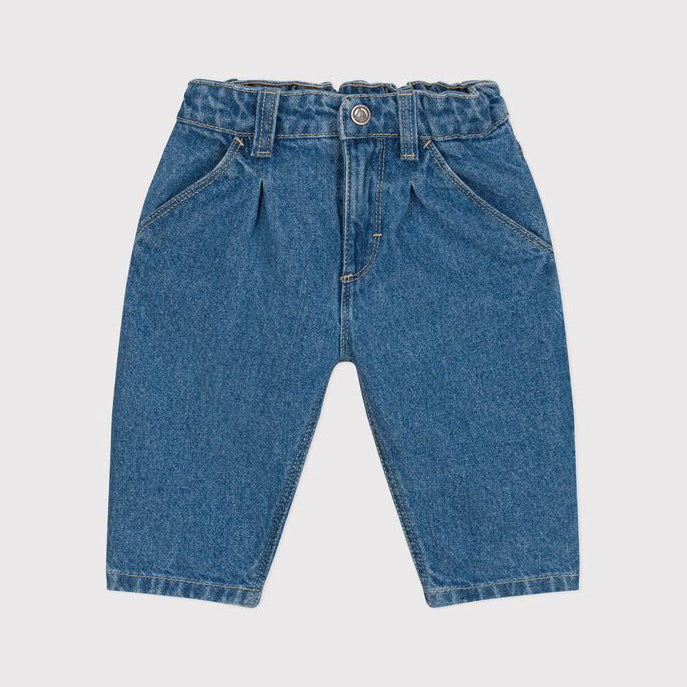 Baby Boys & Girls Blue Denim Trousers