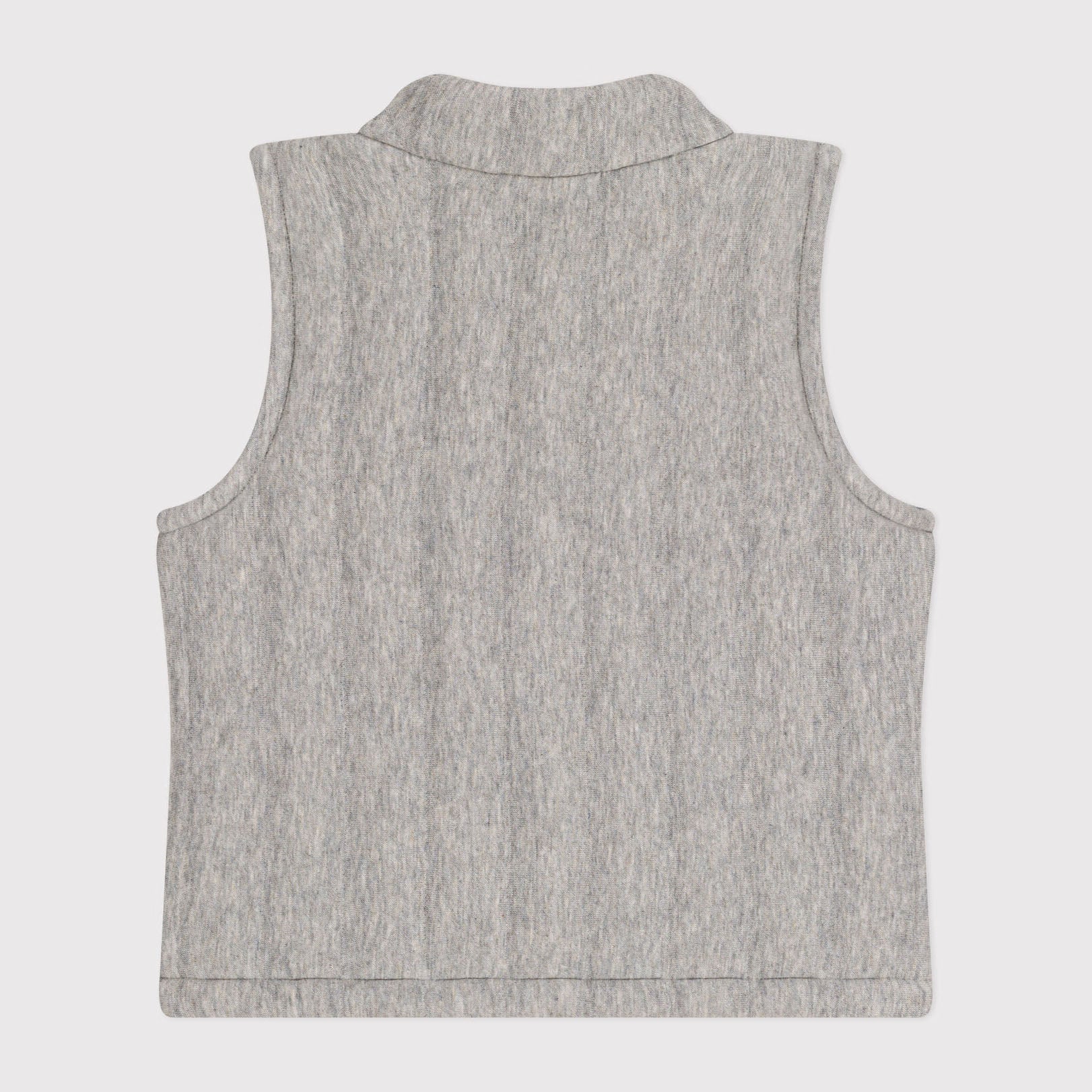 Baby Boys Grey Cotton Gilet