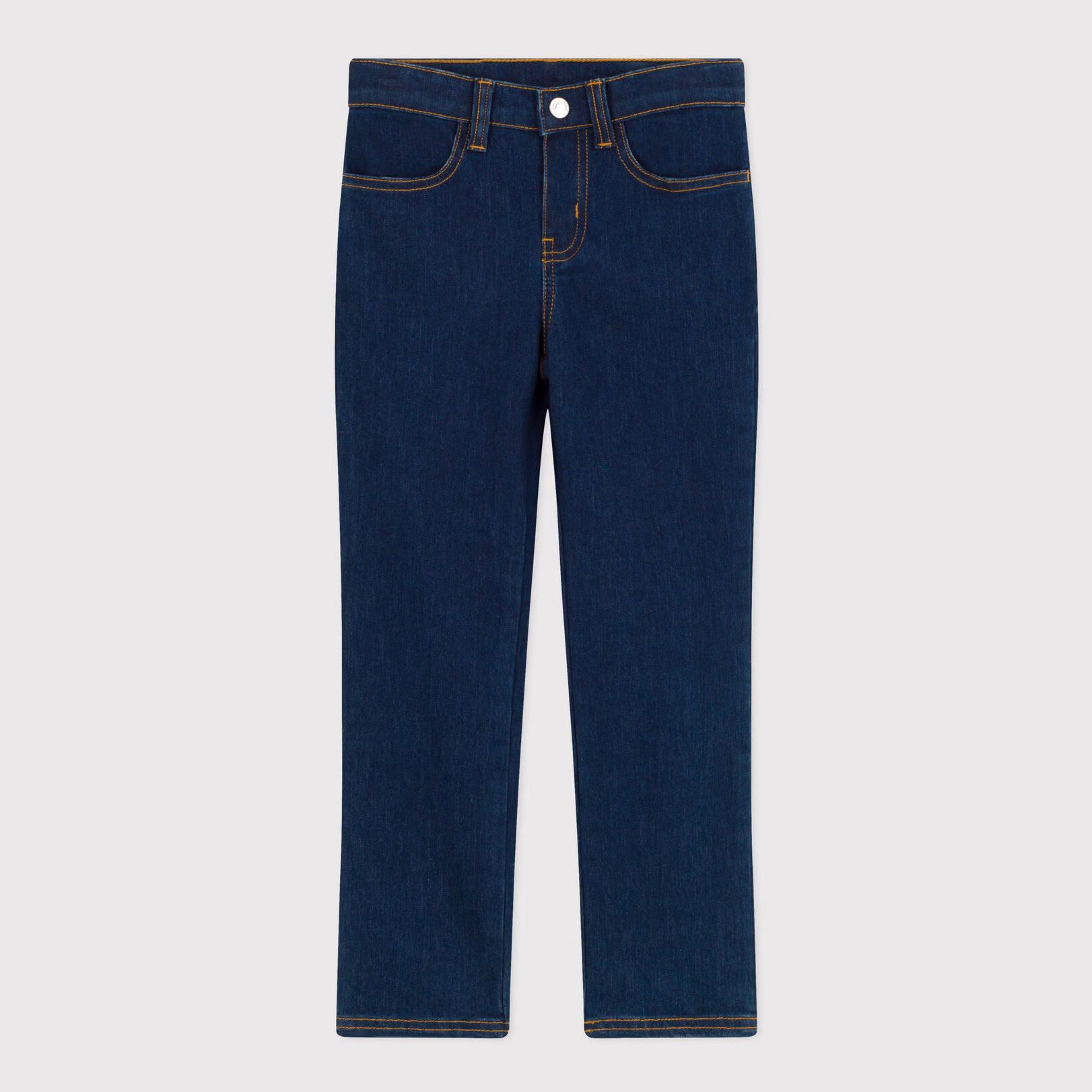 Girls Blue Denim Trousers