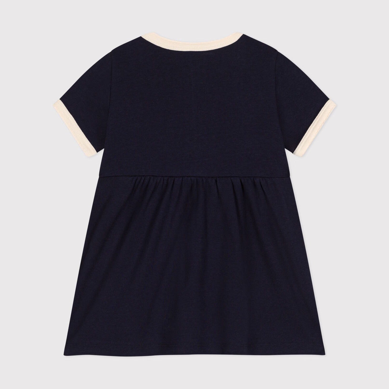 Baby Girls Black Cotton Dress