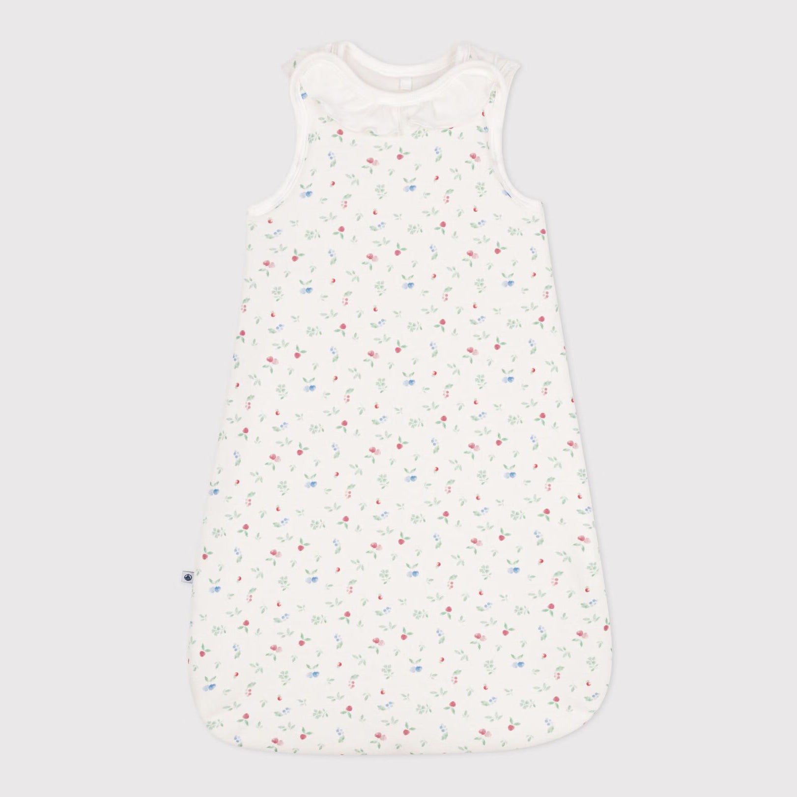 Baby Boys & Girls Ivory Floral Cotton Sleeping Bag