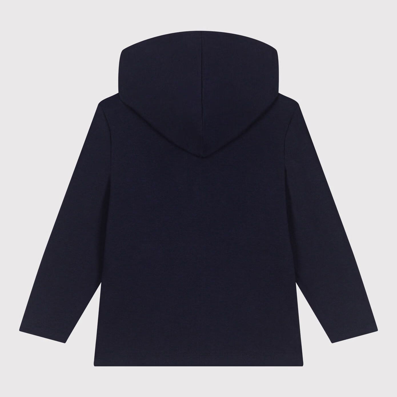 Boys Black Logo Embroidery Cotton Jacket