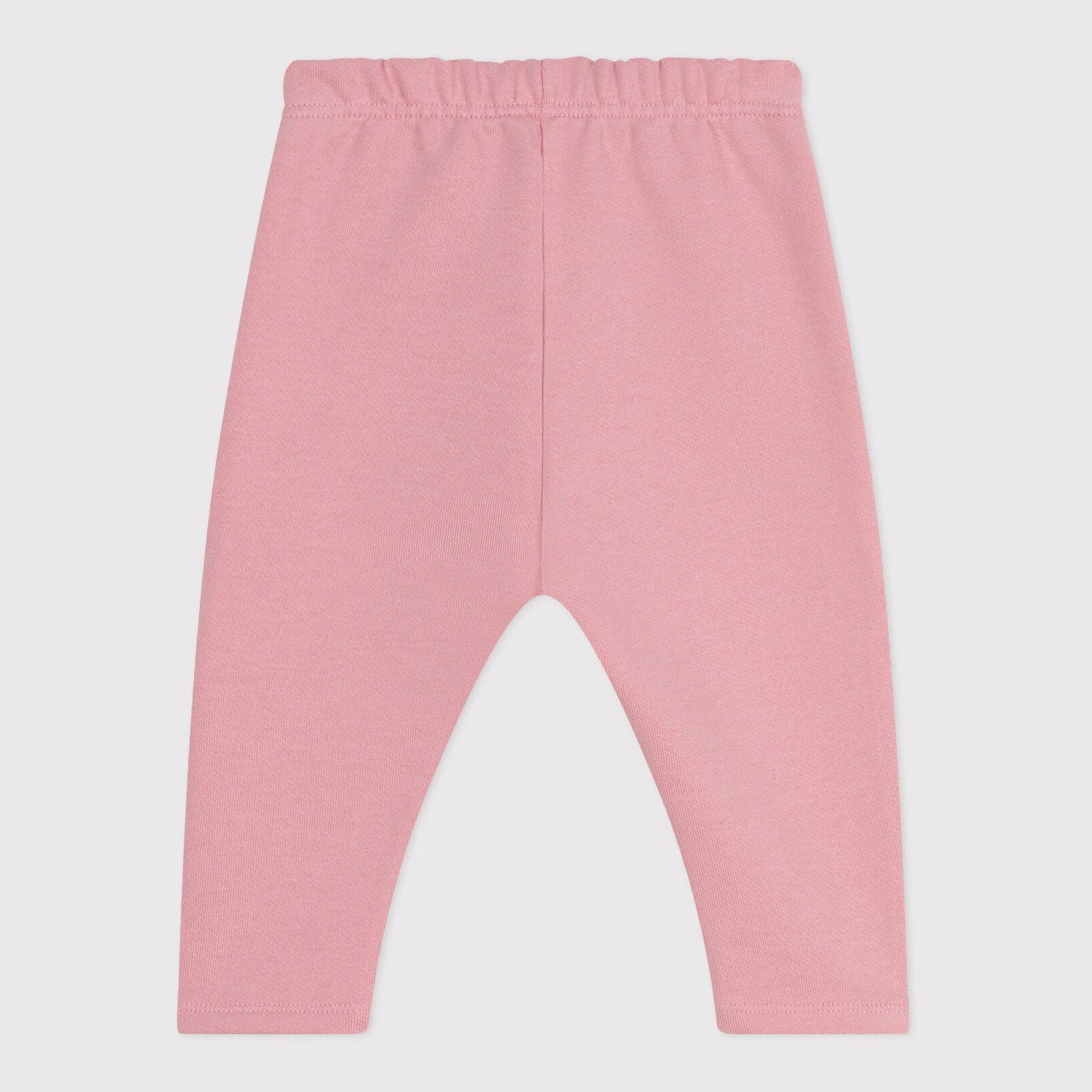 Baby Girls Pink Cotton Trousers