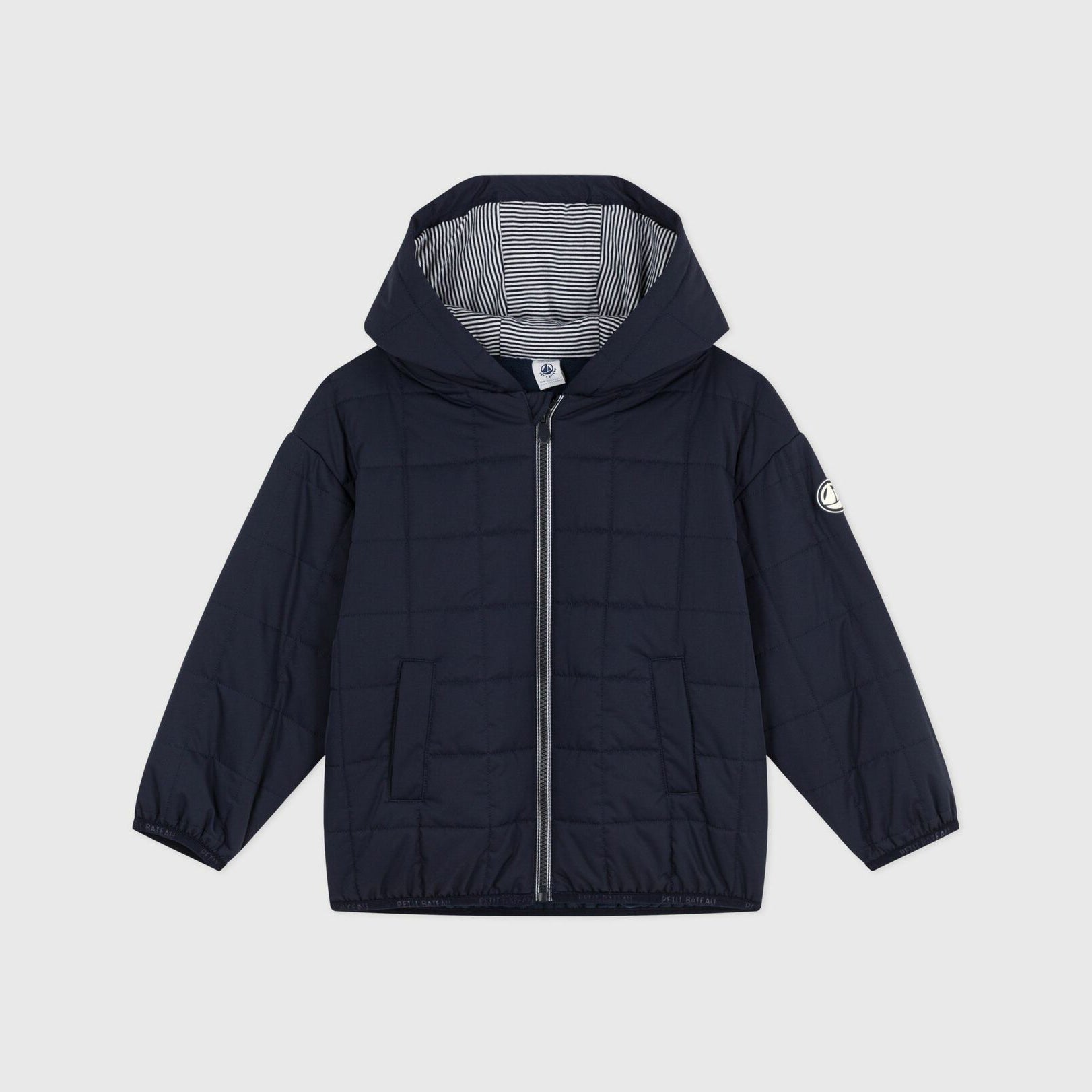 Boys Navy Padded Jacket