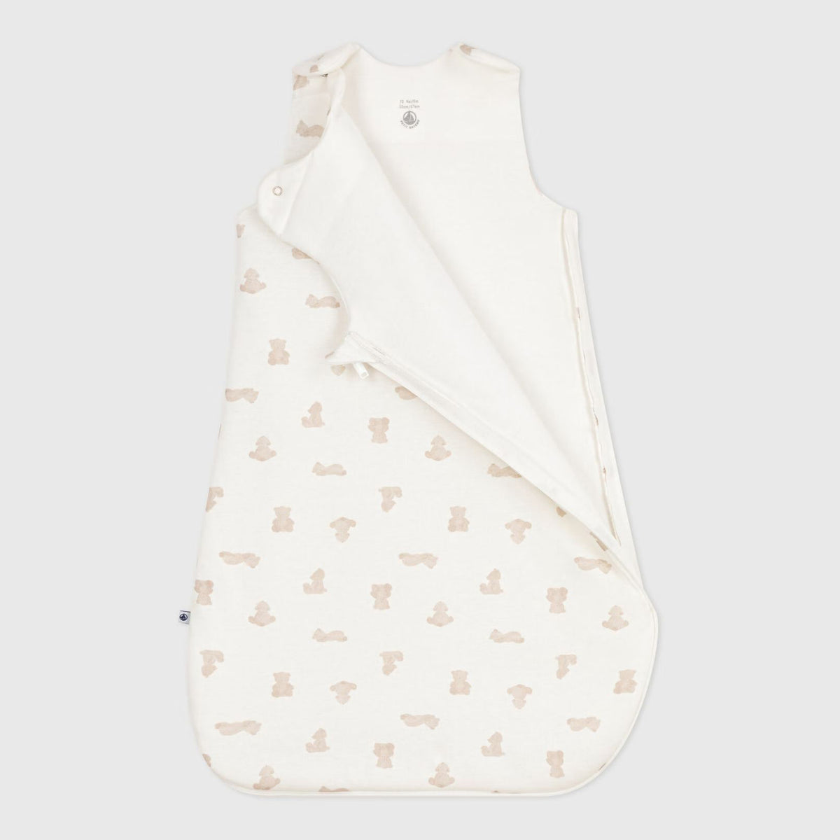 Baby Boys & Girls White Bear Printed Sleep Bag