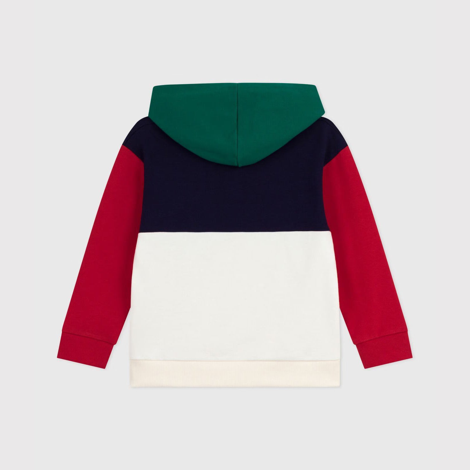 Boys & Girls Multicolor Cotton Hooded Sweatshirt