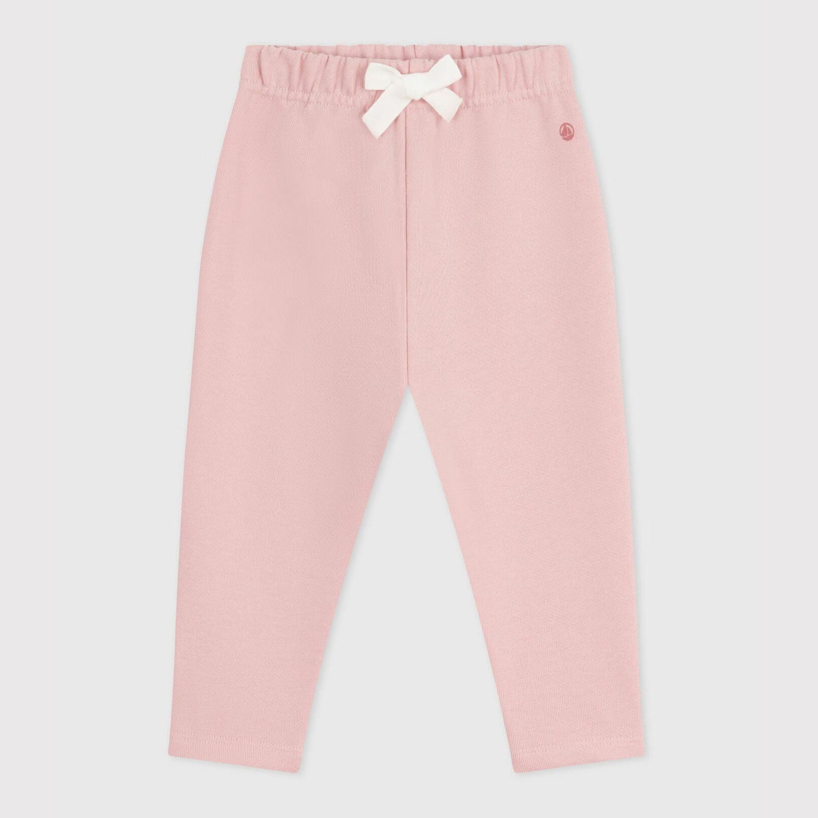 Baby Girls Pink Cotton Trousers