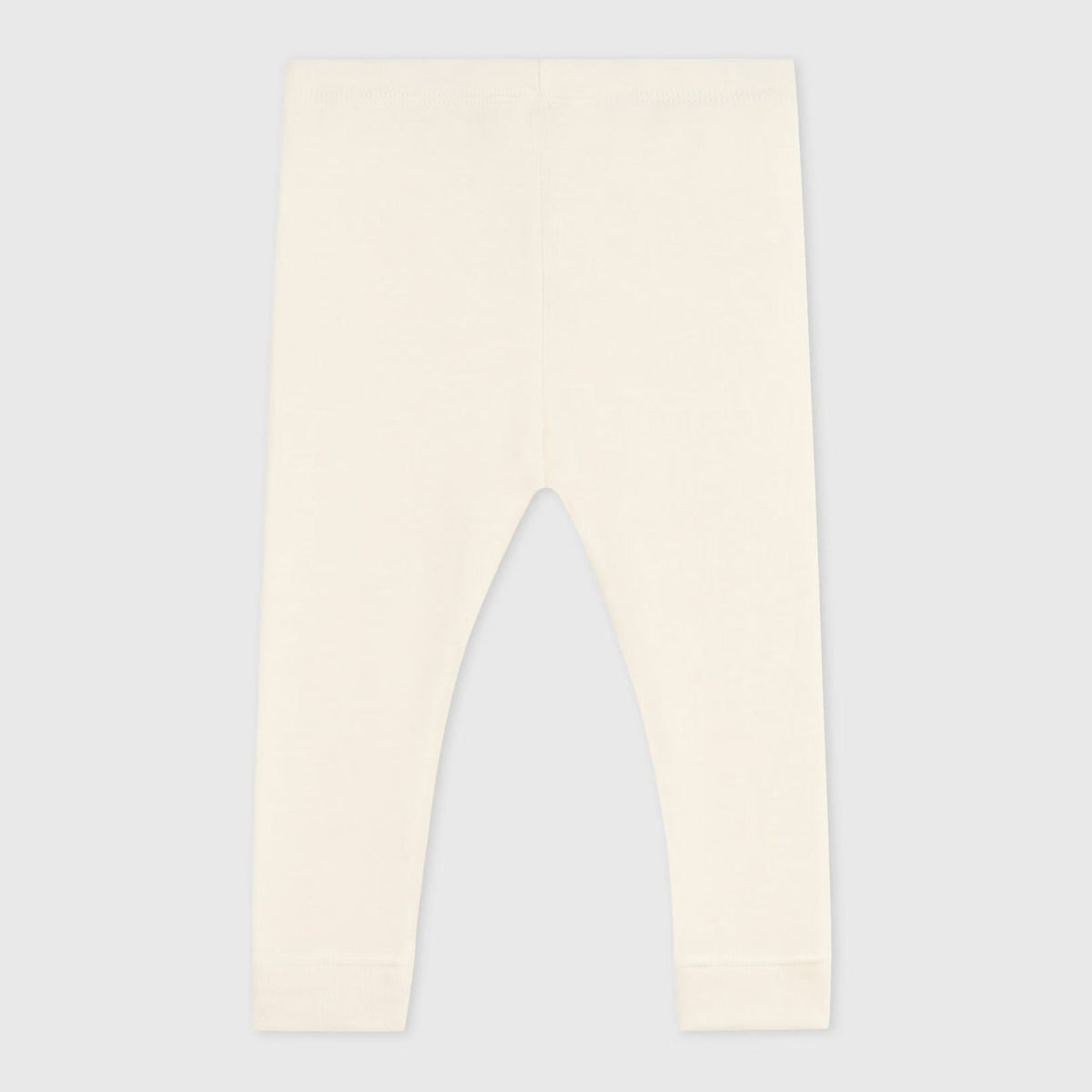 Baby Boys & Girls White Cotton Leggings