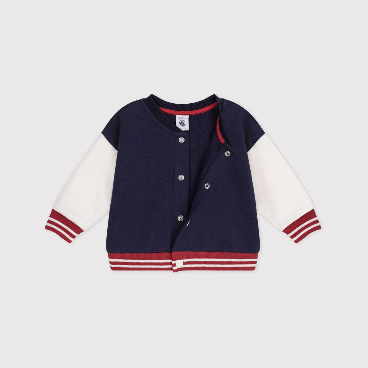 Baby Boys Navy Cotton Jacket
