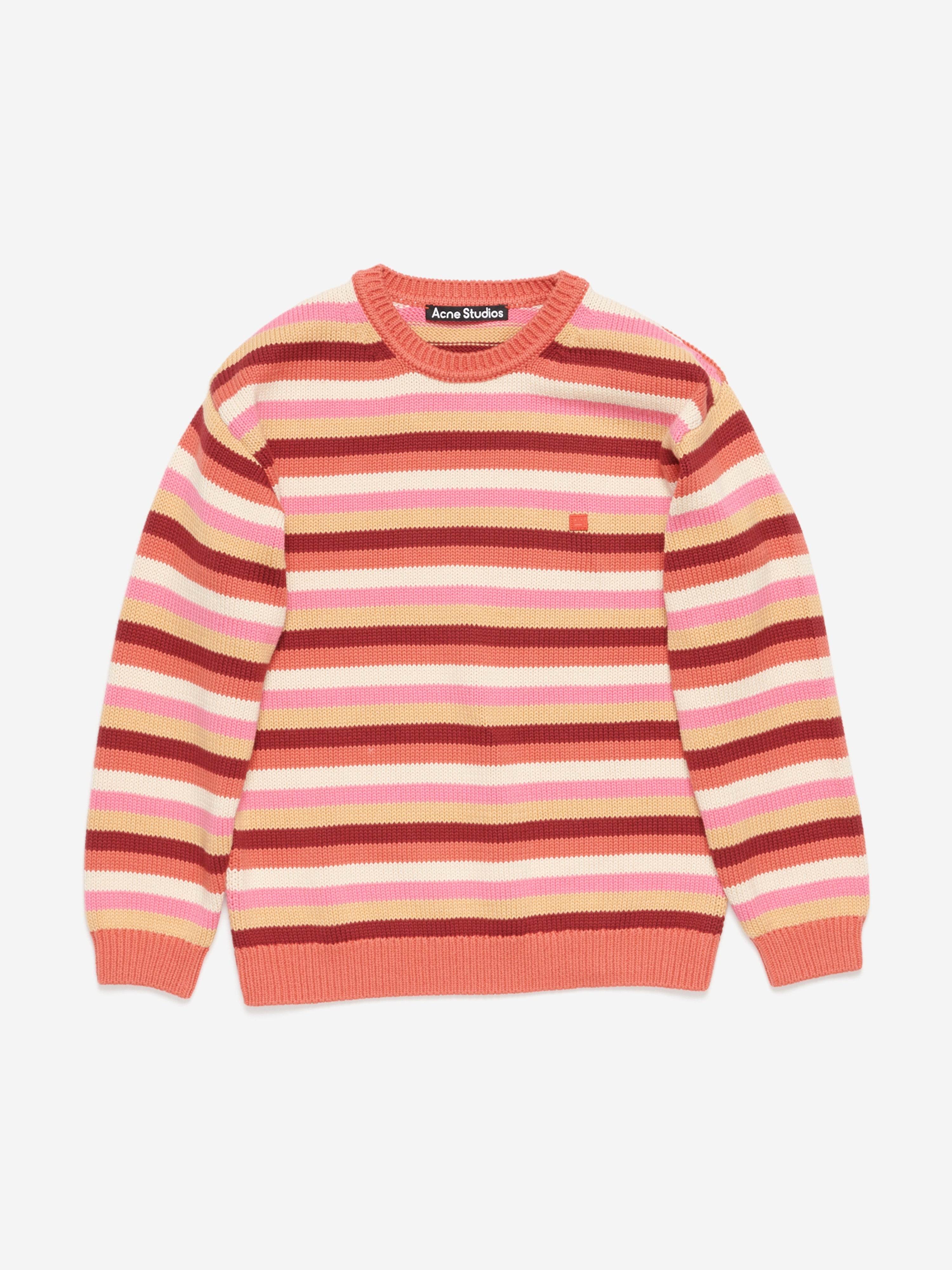 Kids Striped Knitted Jumper in Multicolour