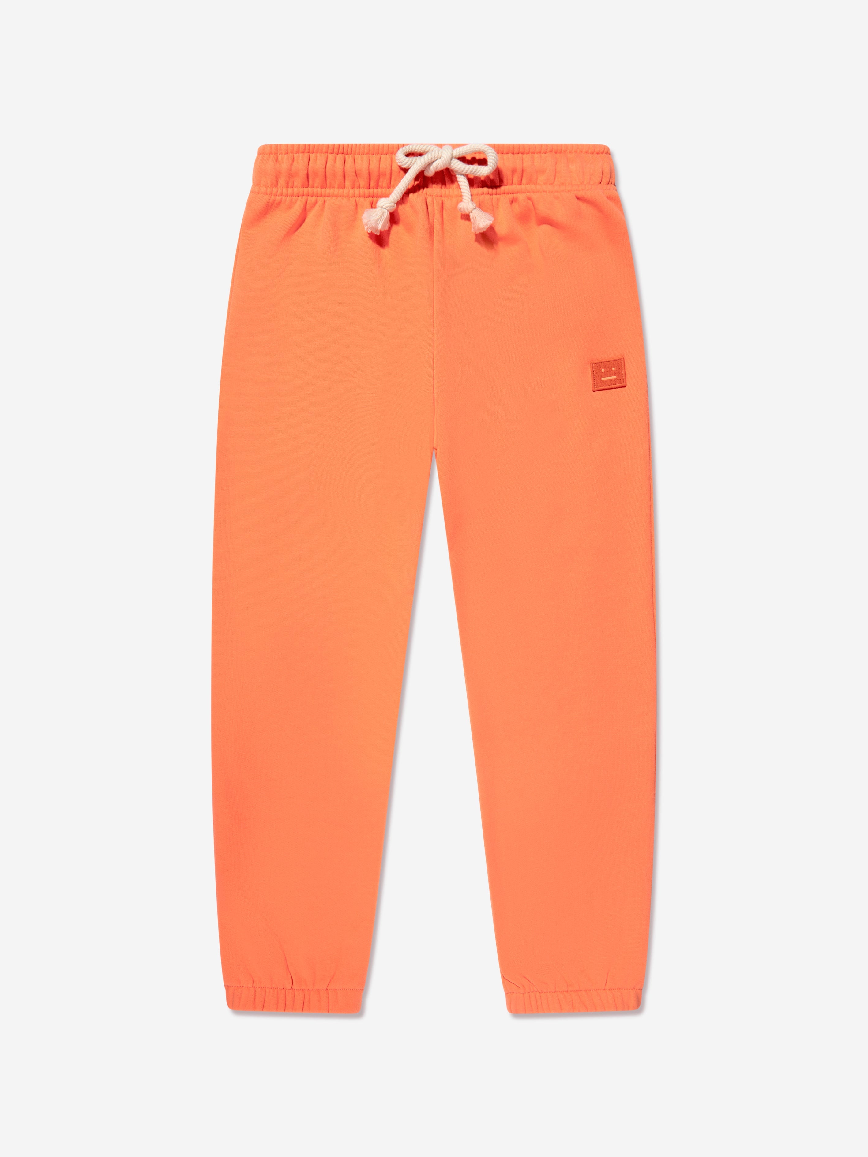 Kids Logo Joggers in Orange