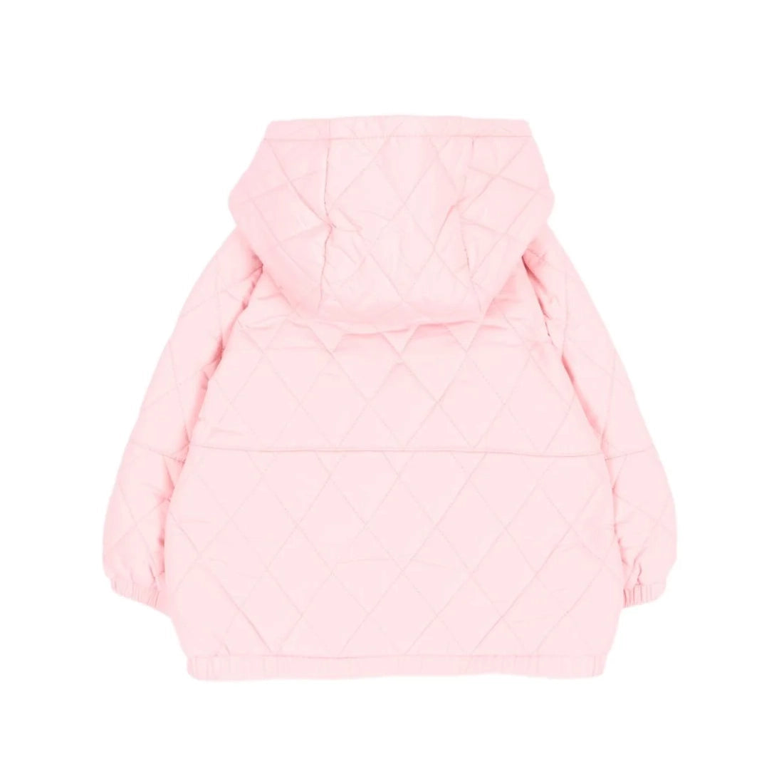 Baby Girls Pink Hooded Padded Jacket