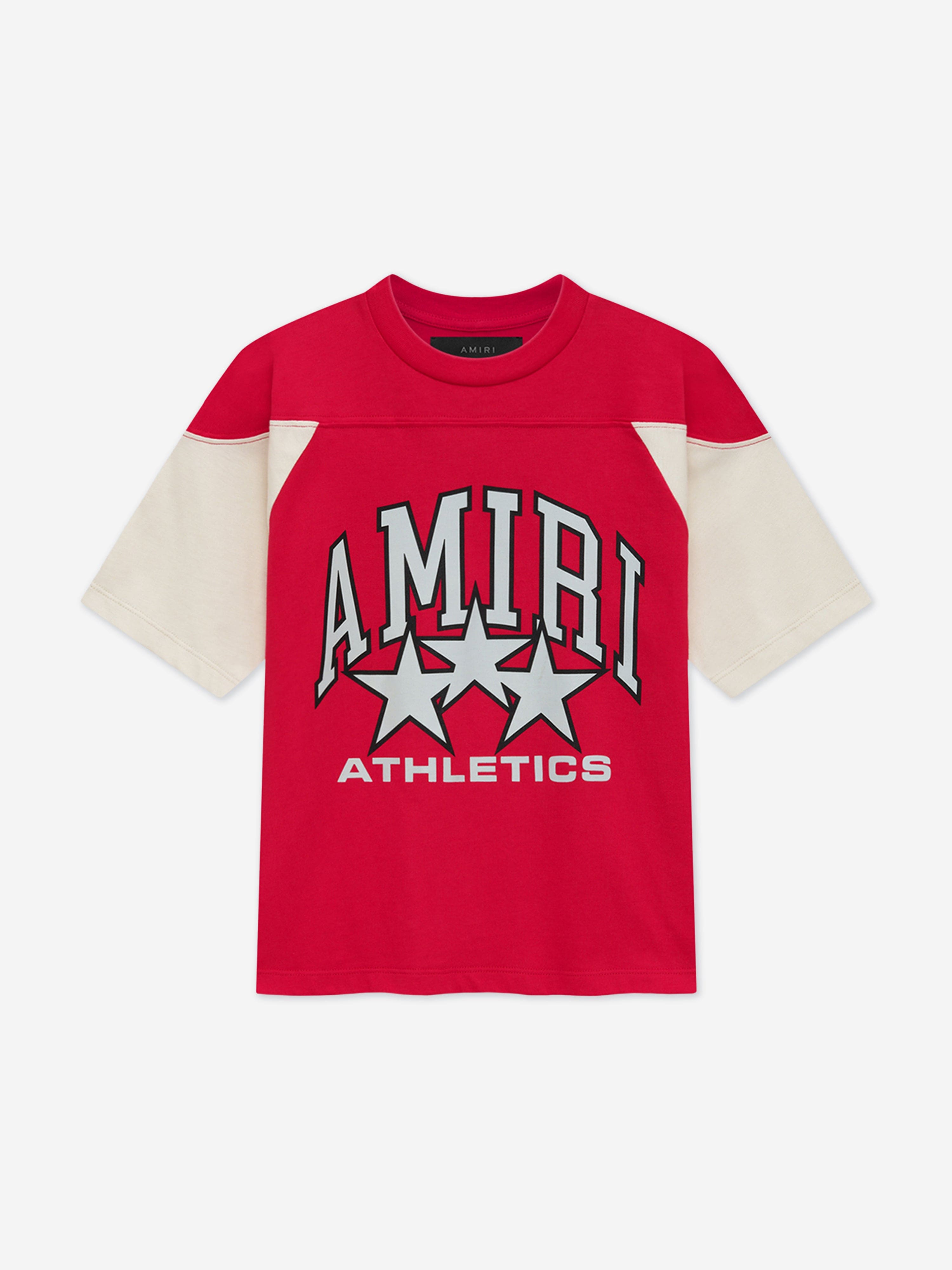 Kids Amiri Star T-Shirt in Red