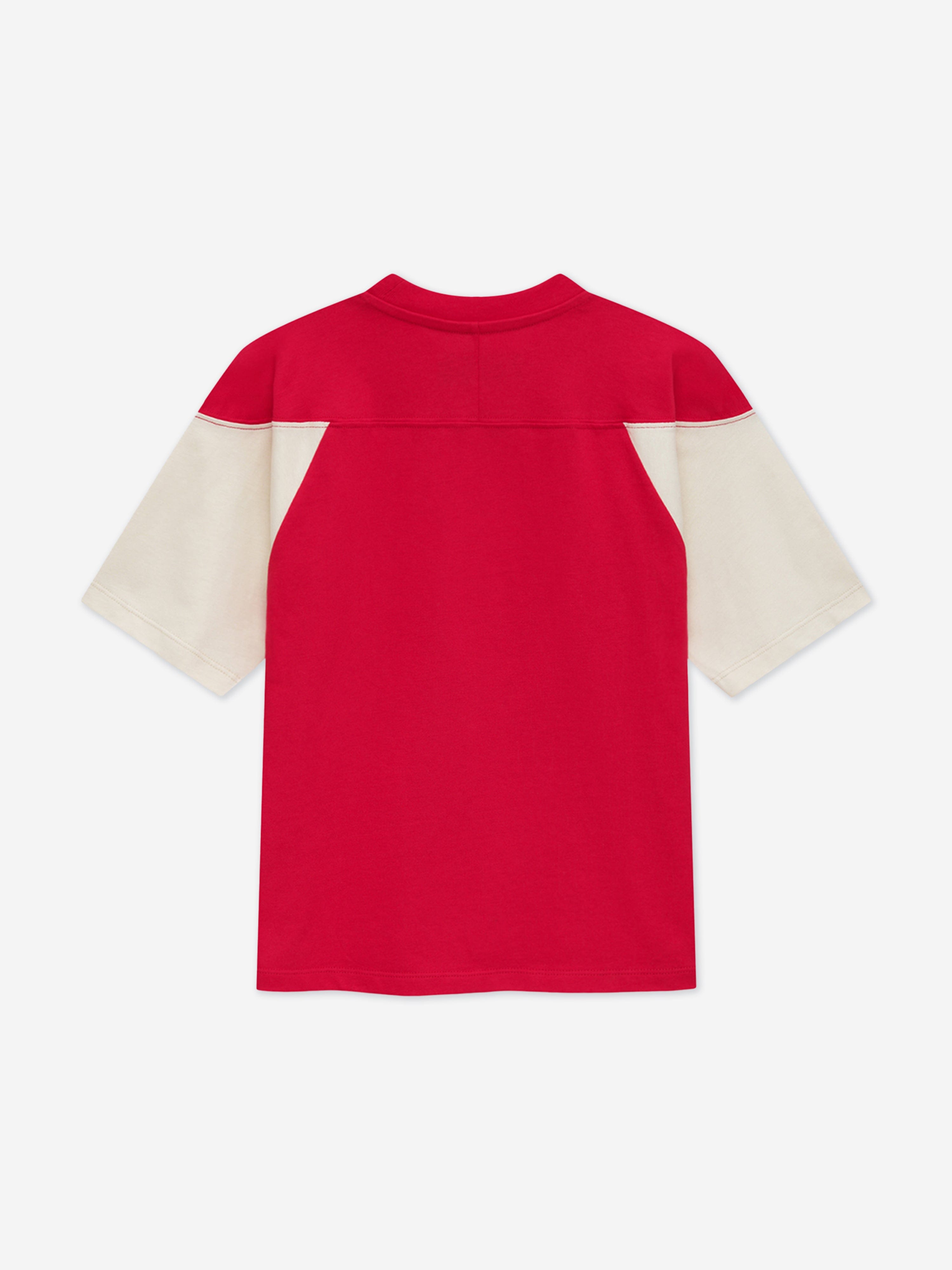 Kids Amiri Star T-Shirt in Red