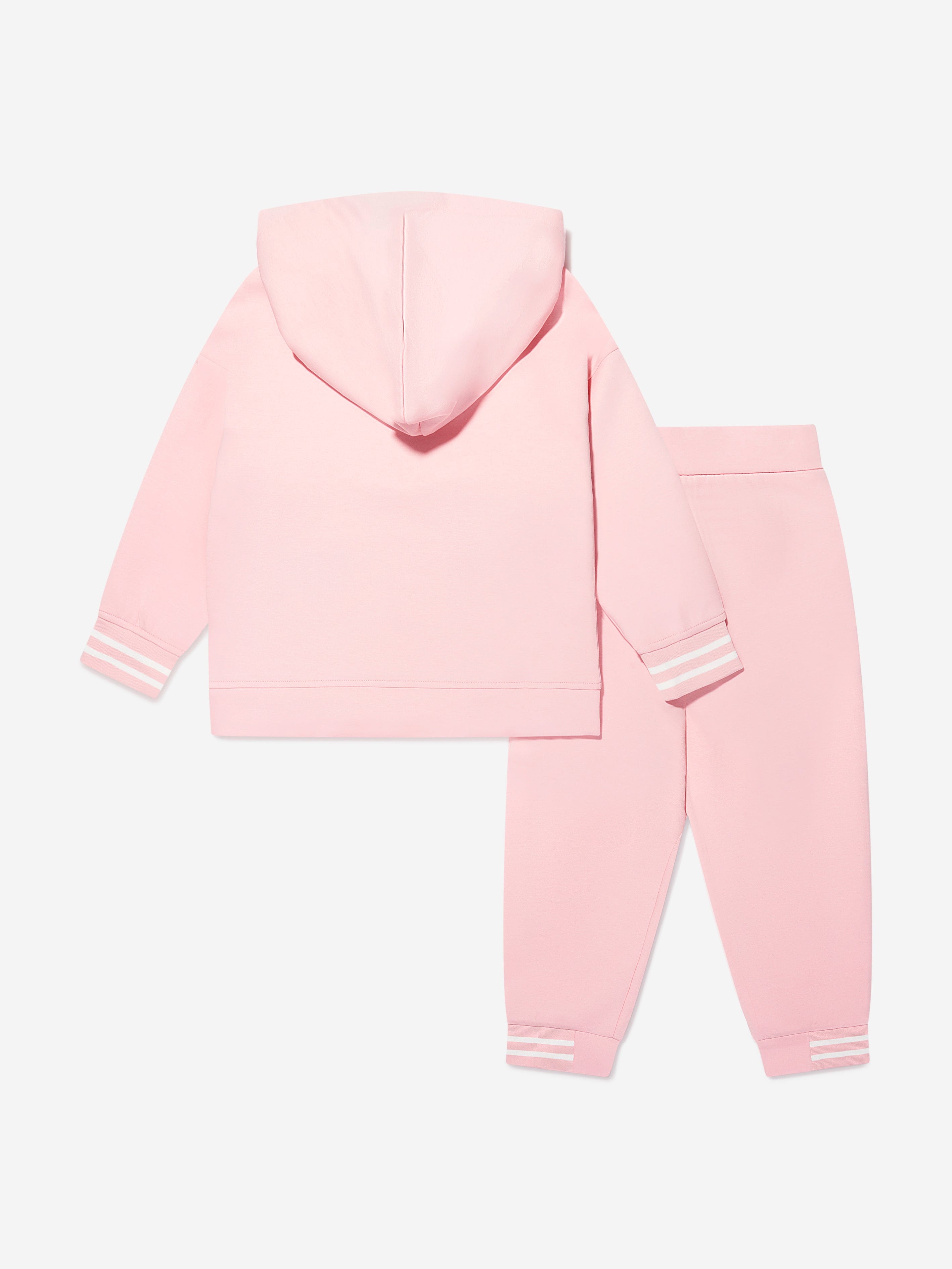 Emporio Armani Girls Logo Tracksuit in Pink