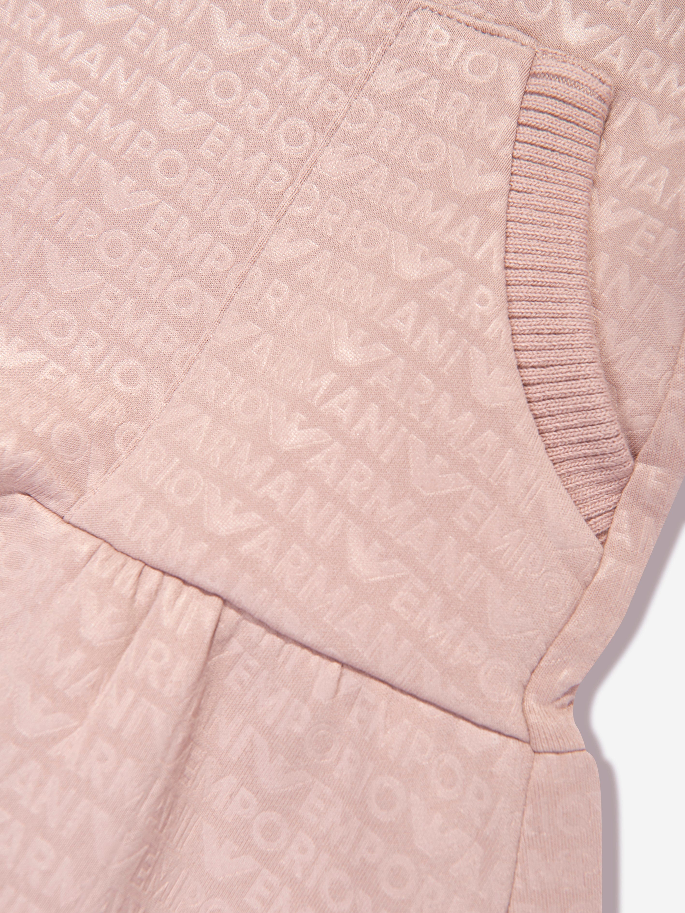 Baby Girls Logo Dress in Pink
