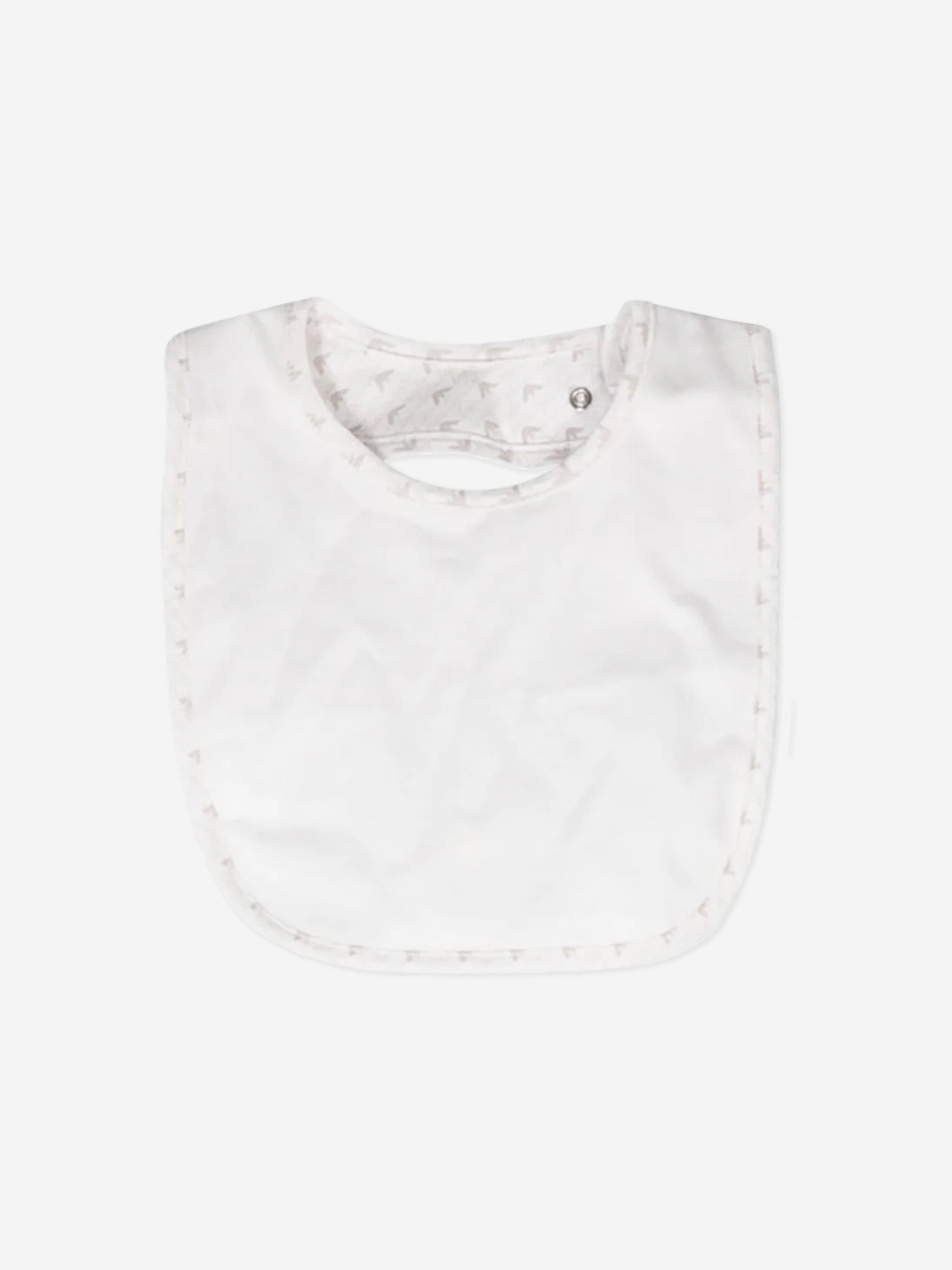 Emporio Armani Baby Logo Babygrow Gift Set in White