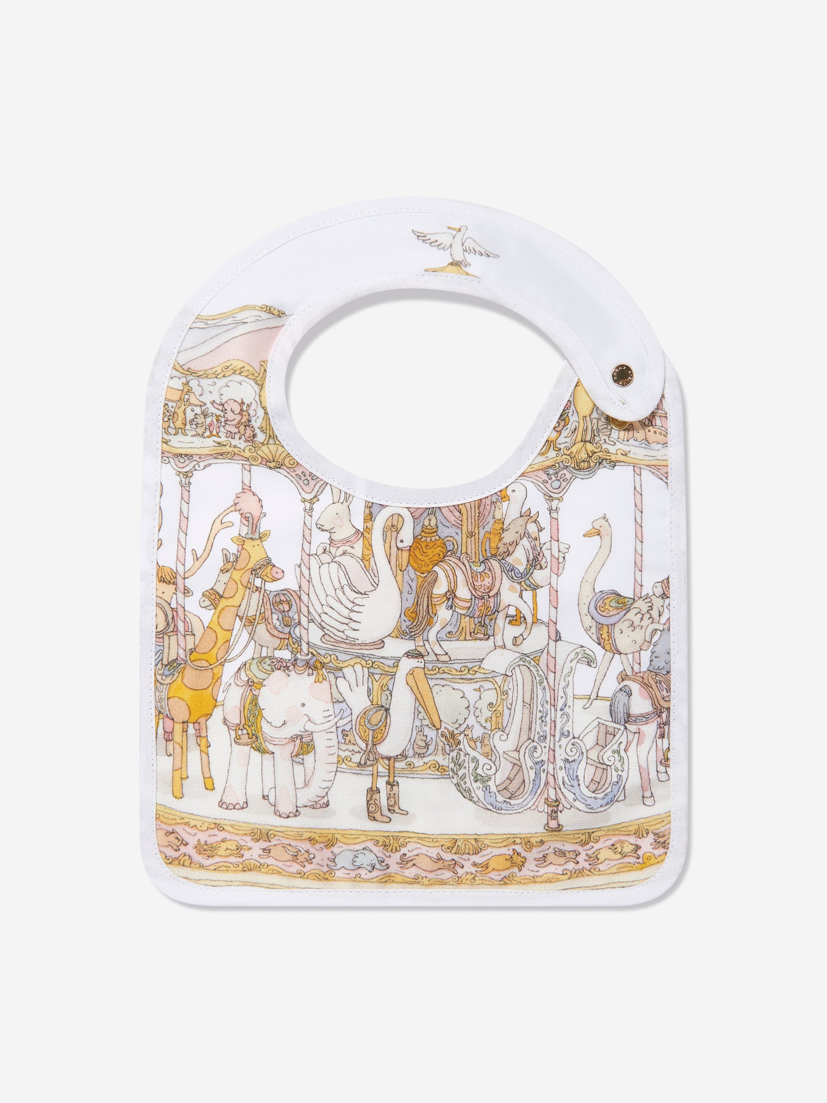 Atelier Choux Baby Girls Carousel Gift Set in Pink