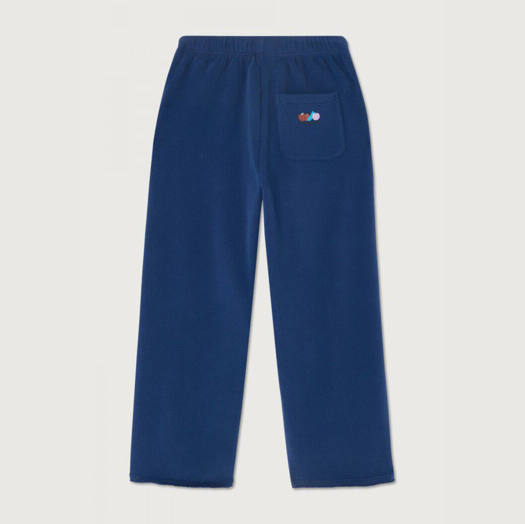 Women Blue Cotton Trousers