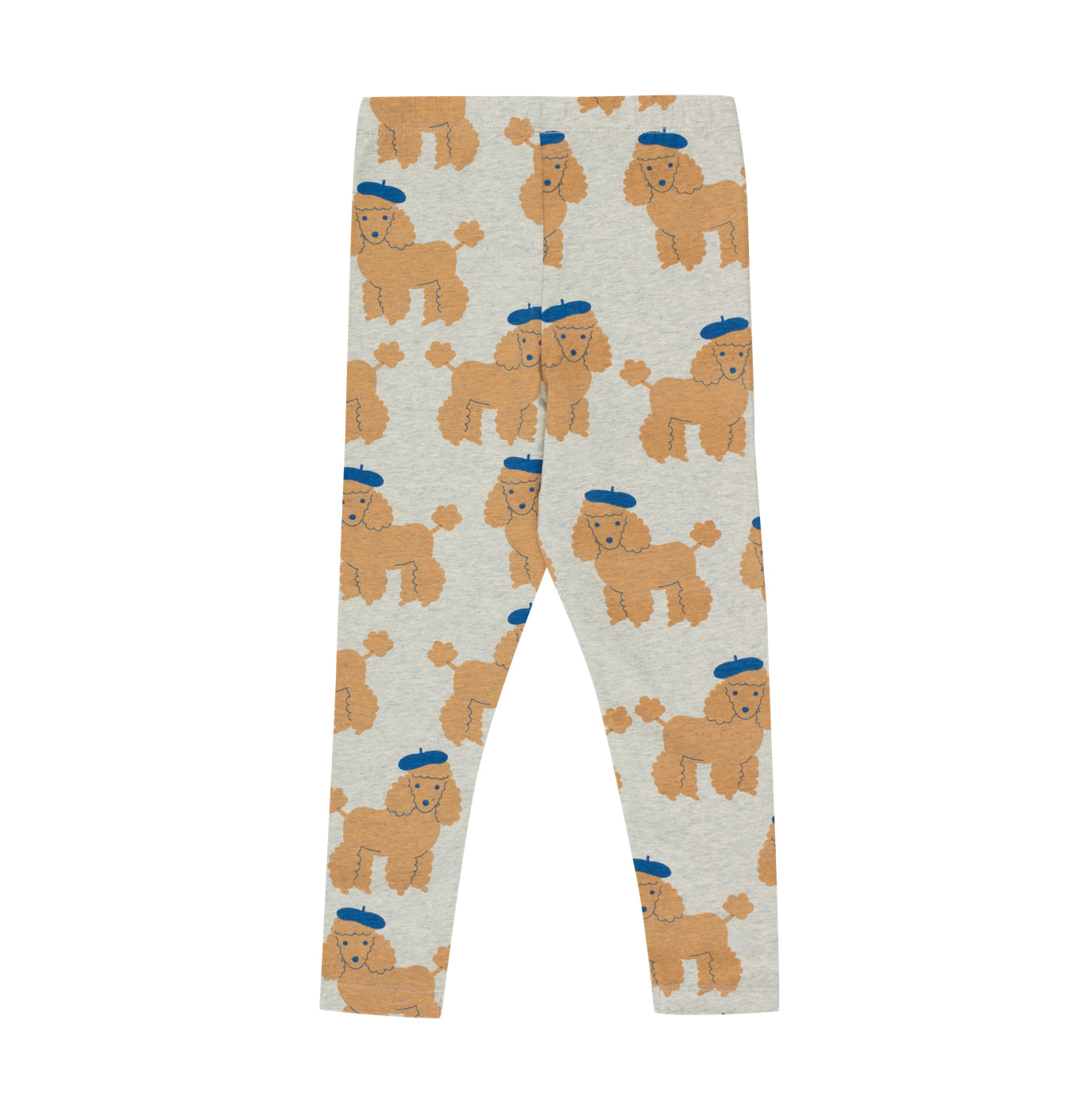 Boys & Girls Grey Printed Cotton Leggings