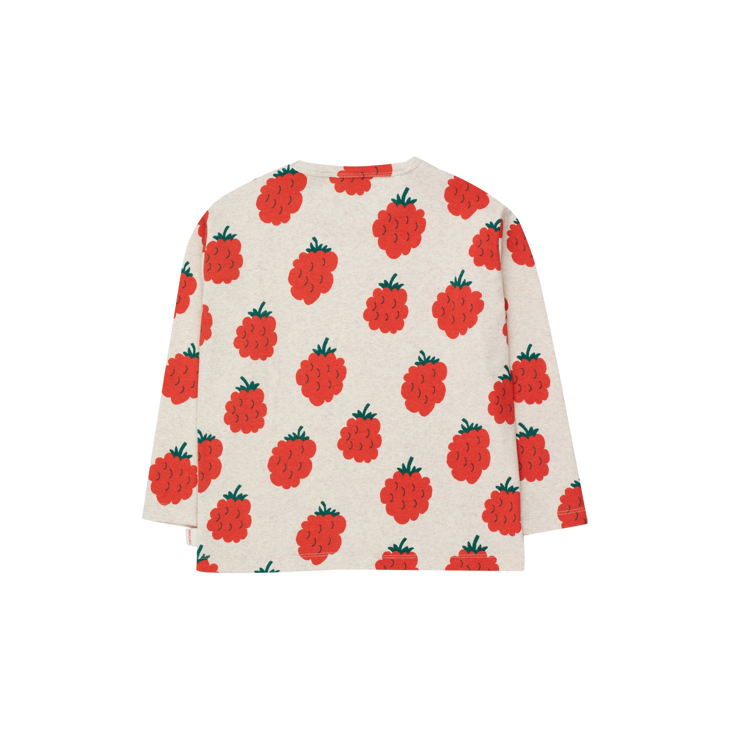 Boys & Girls White Printed Cotton T-Shirt