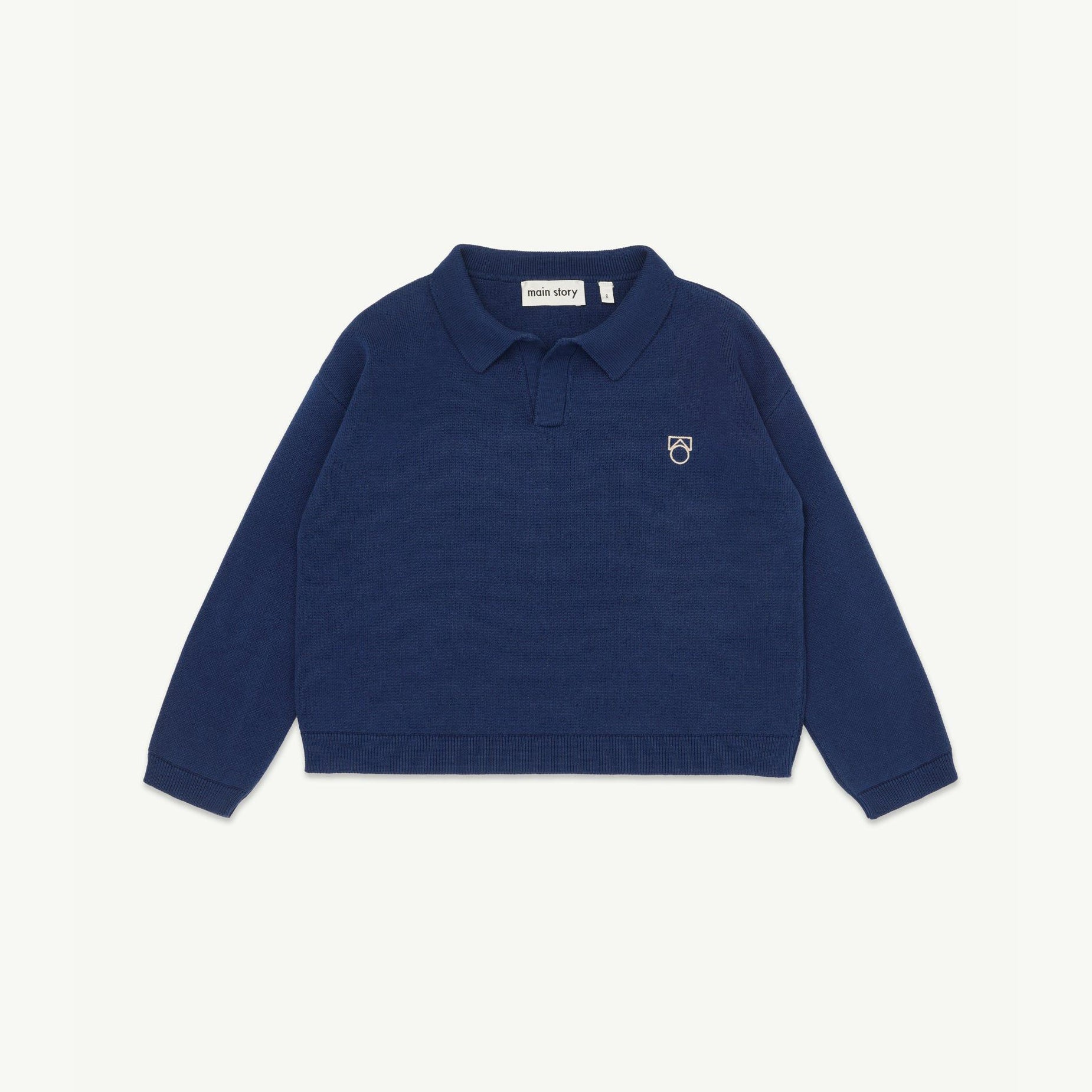 Boys & Girls Navy Wool Sweater
