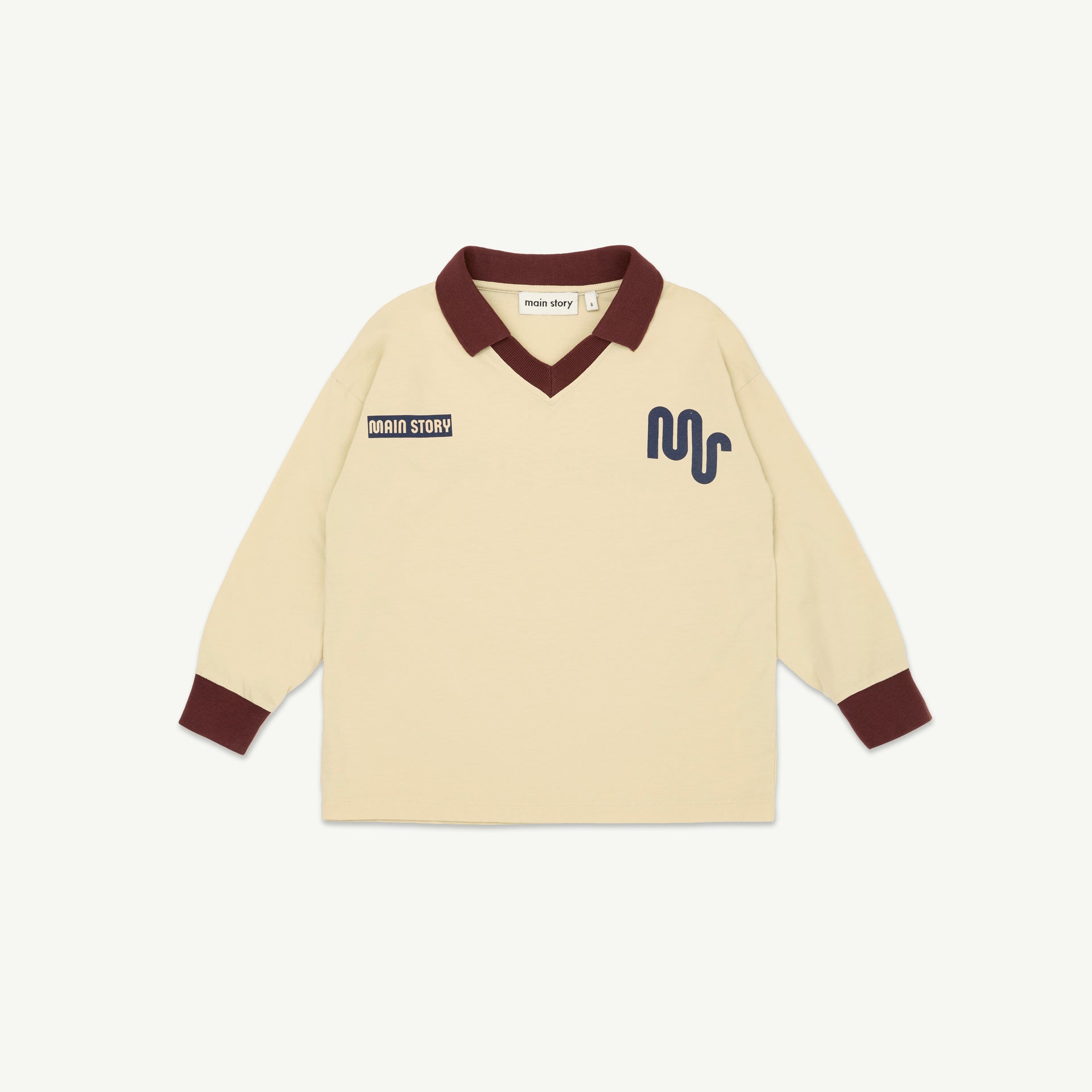 Boys & Girls Light Yellow Cotton Polo Shirt