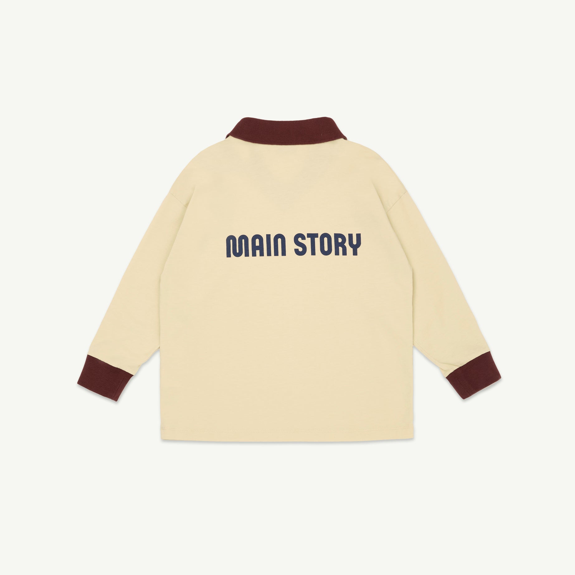 Boys & Girls Light Yellow Cotton Polo Shirt